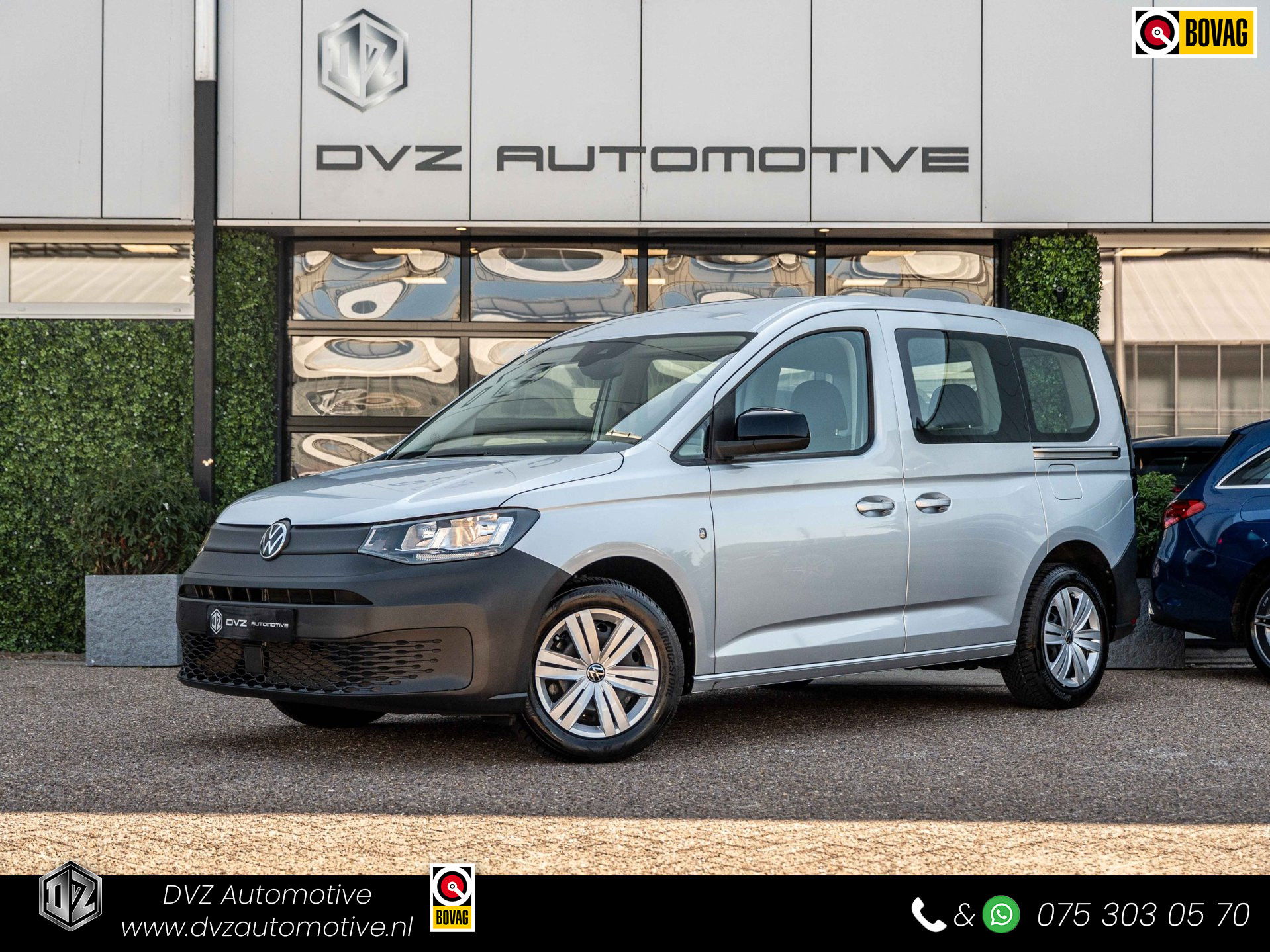 Volkswagen Caddy 1.5 TSI 115PK | Cruise | Stoel verwarming | 7.988KM! | BTW 2021 - voorkant