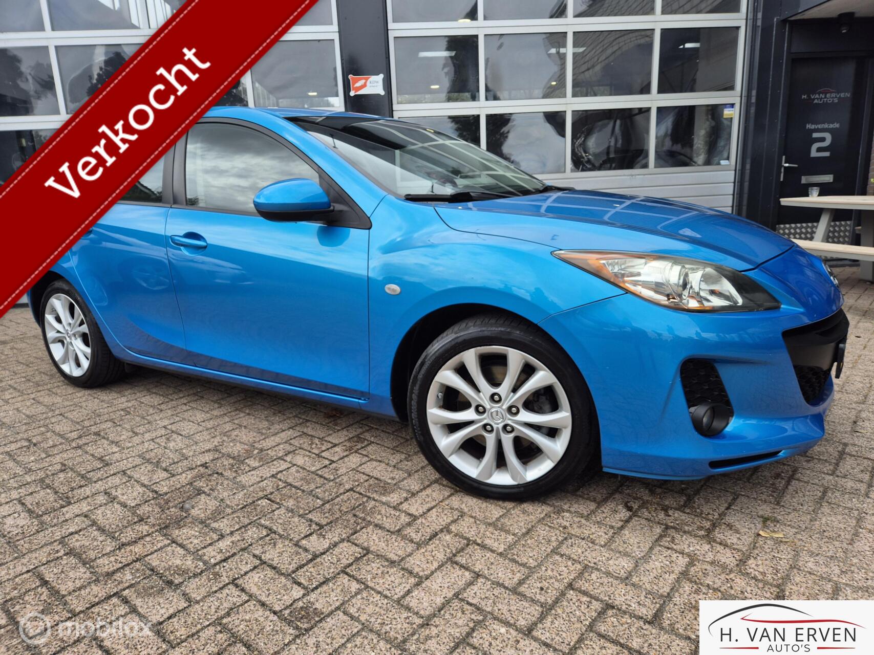 Mazda Mazda 3 2.0 DiSi GT-L XENON STOELVERWARMING PDC 17" CRUISE 2009 - voorkant