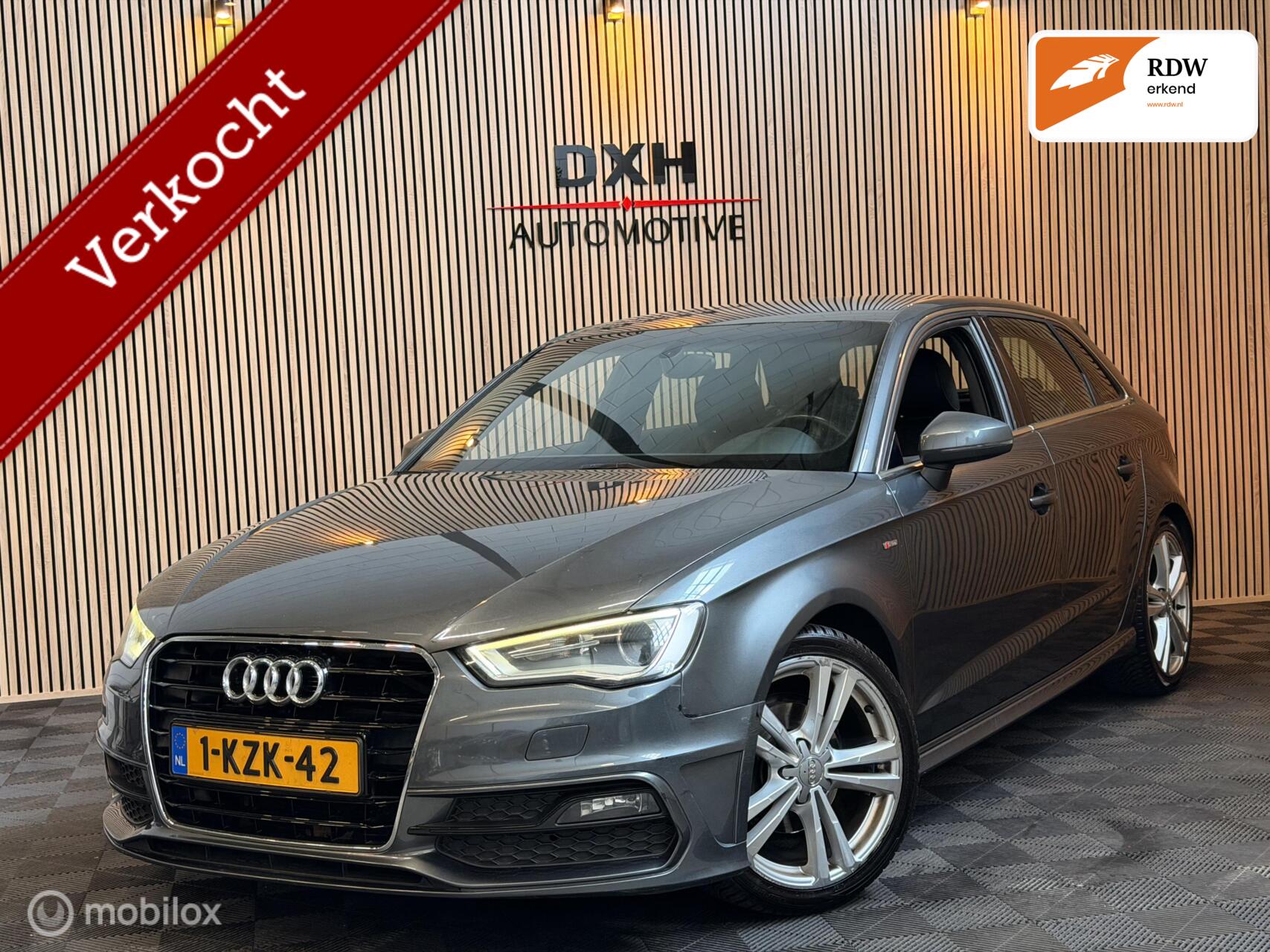 Audi A3 Sportback 1.4 TFSI CoD S-Line APK-5/2027 B&O NAV PDC 2013 - voorkant