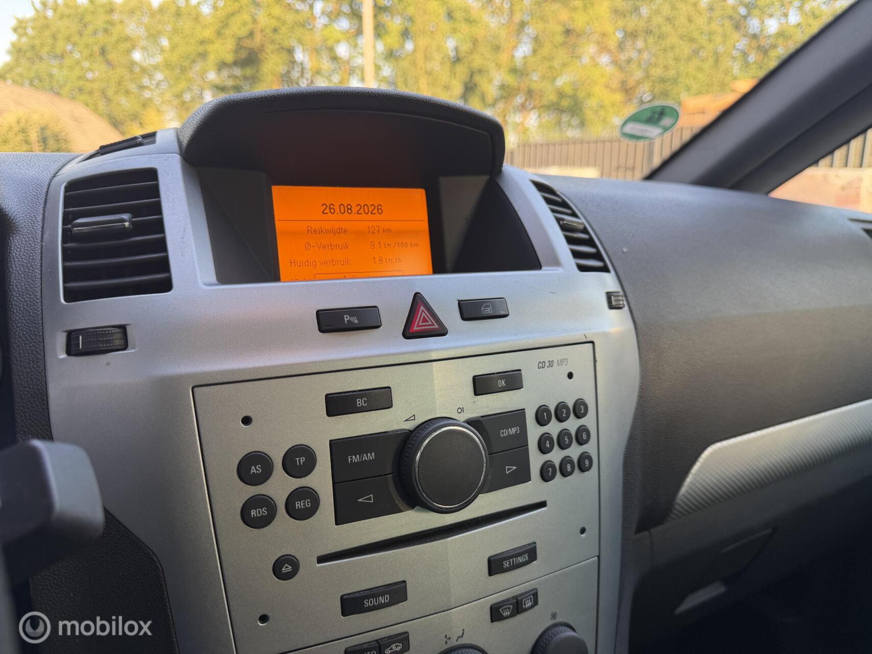 Foto van Opel Zafira
