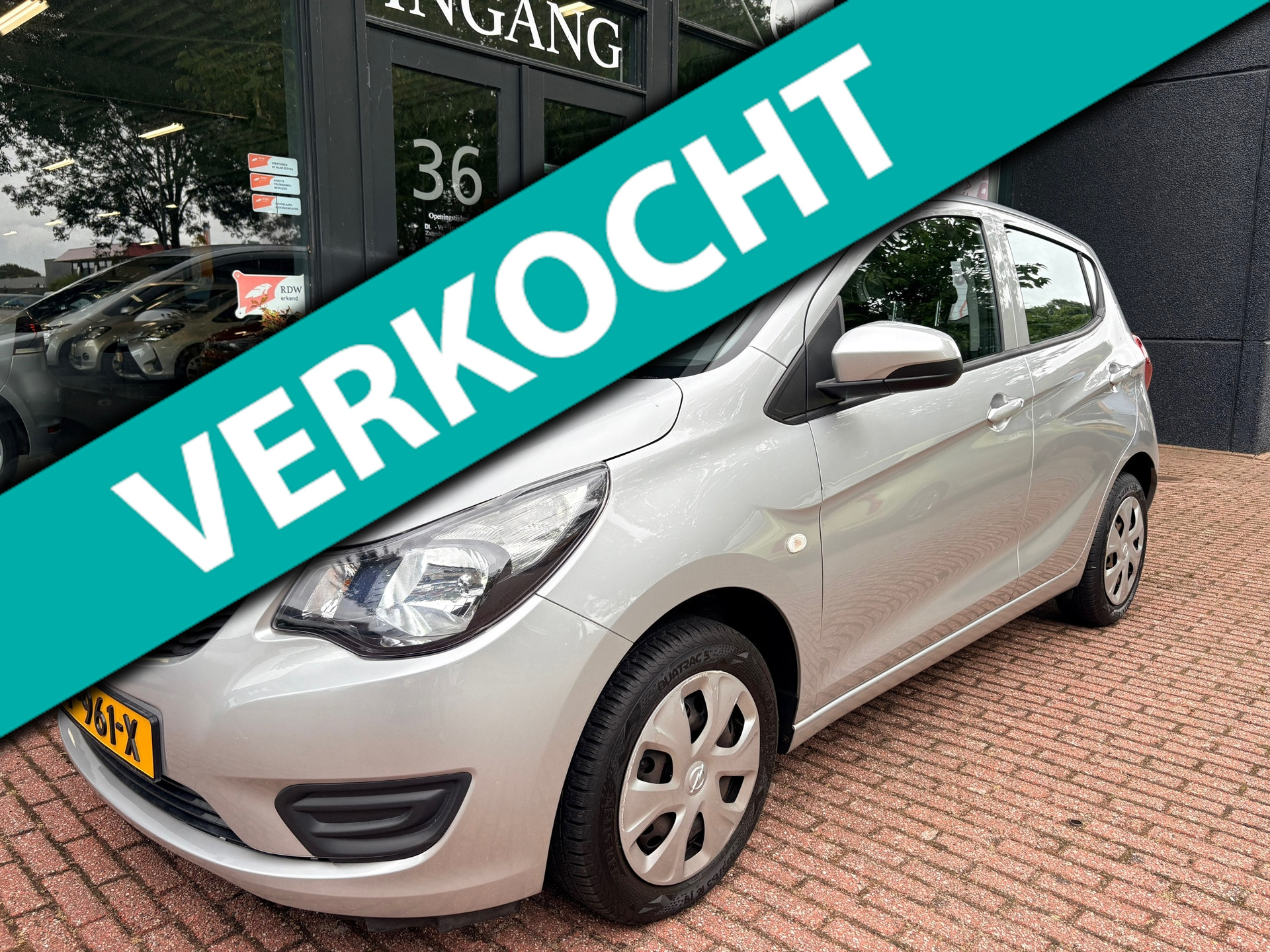 Opel Karl / Viva 1.0 ecoFLEX Edition 70Dkm NAP!/Airco/Cruise/PDC 2016 - voorkant