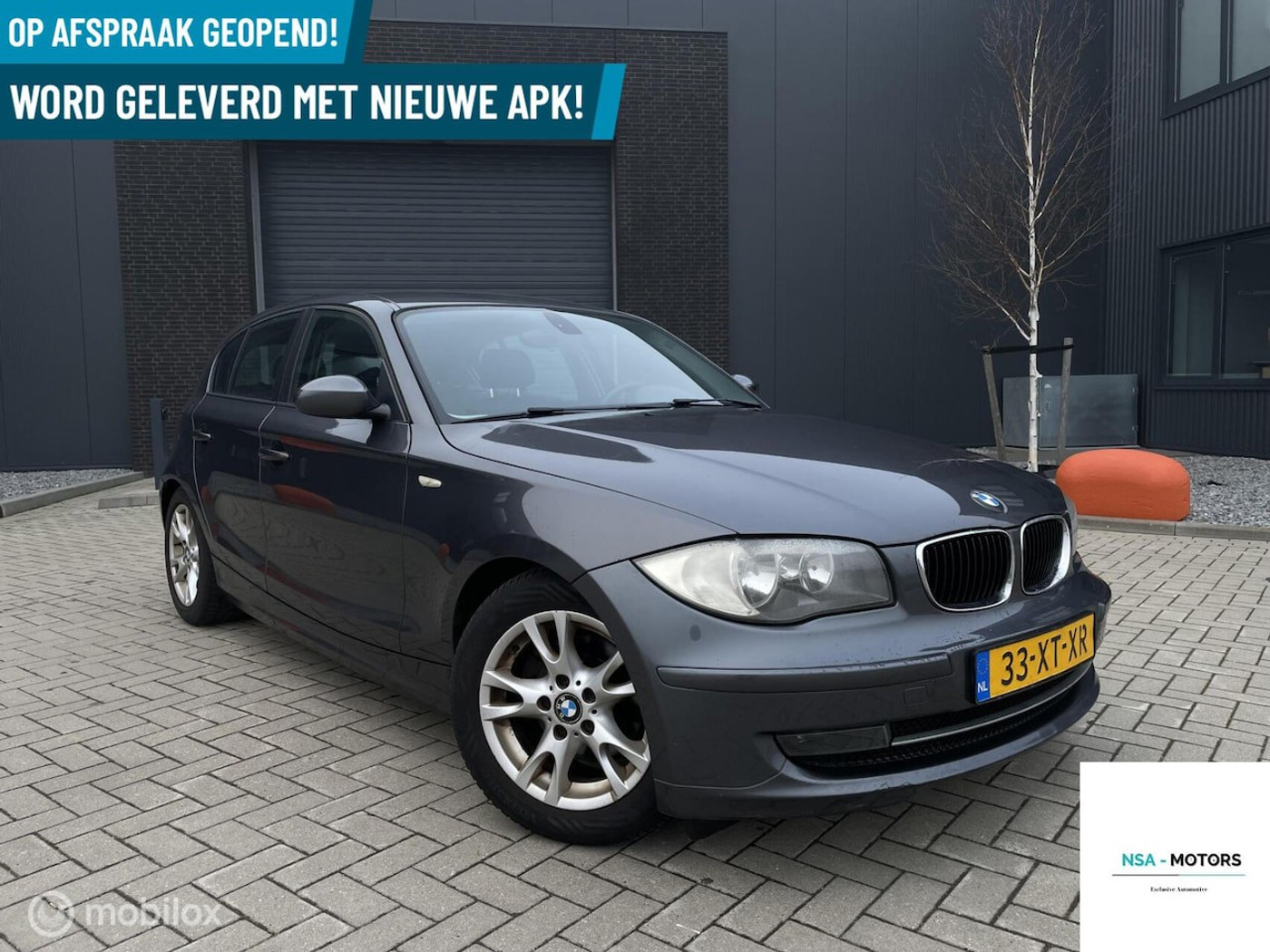 BMW 1er Reihe 118i Business Line 2007 - voorkant