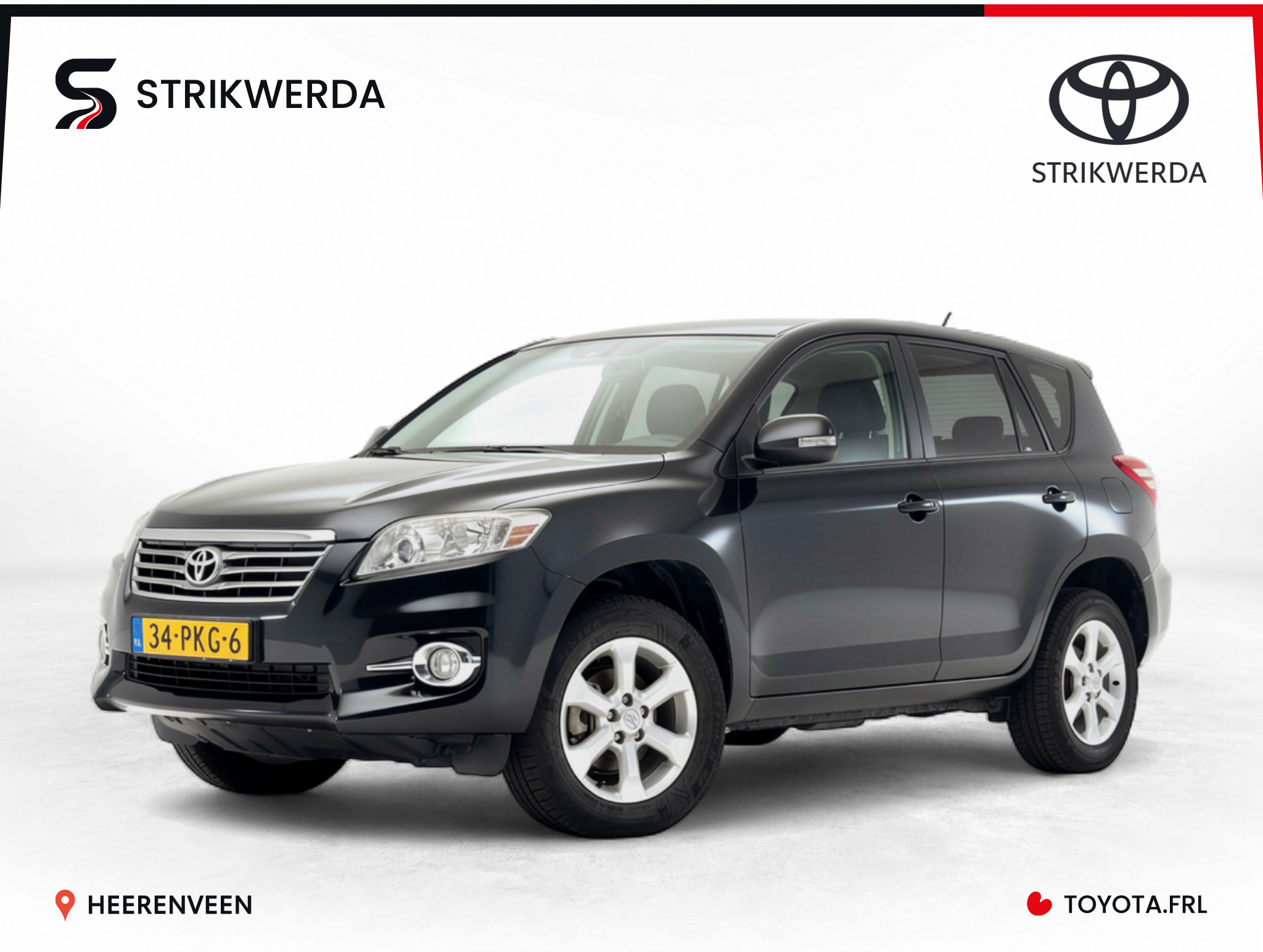Toyota Toyota Rav4 2.0 VVTi Executive Business 2011 - voorkant