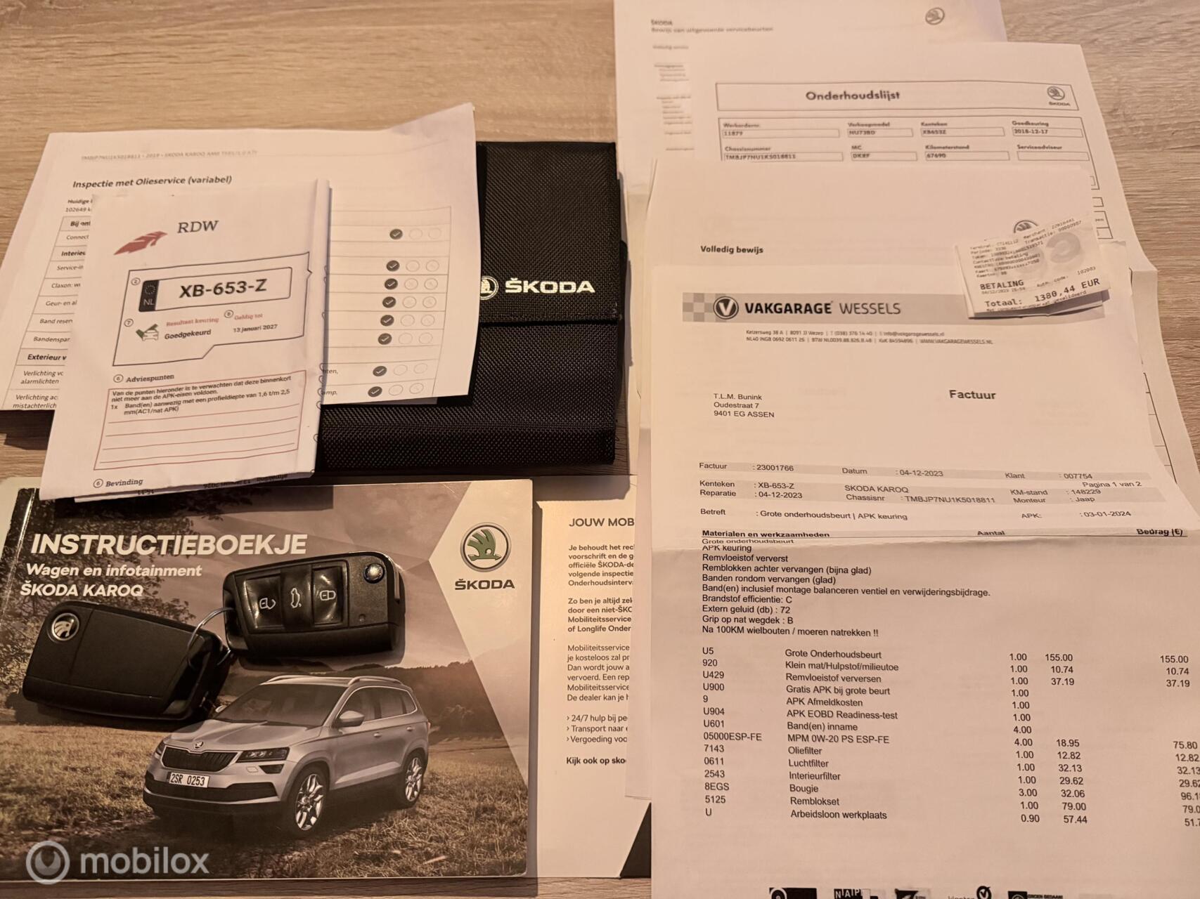 Foto van Skoda Karoq
