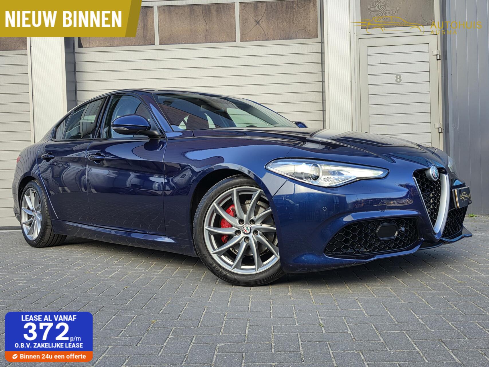 Alfa Romeo Giulia 2.0T Super ACC/Leder/Carplay/Dode/Keyless/Camara/DAB/ 2018 - voorkant