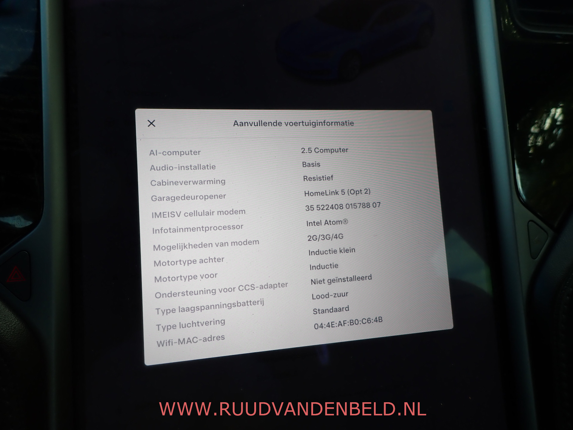 Foto van Tesla Model S