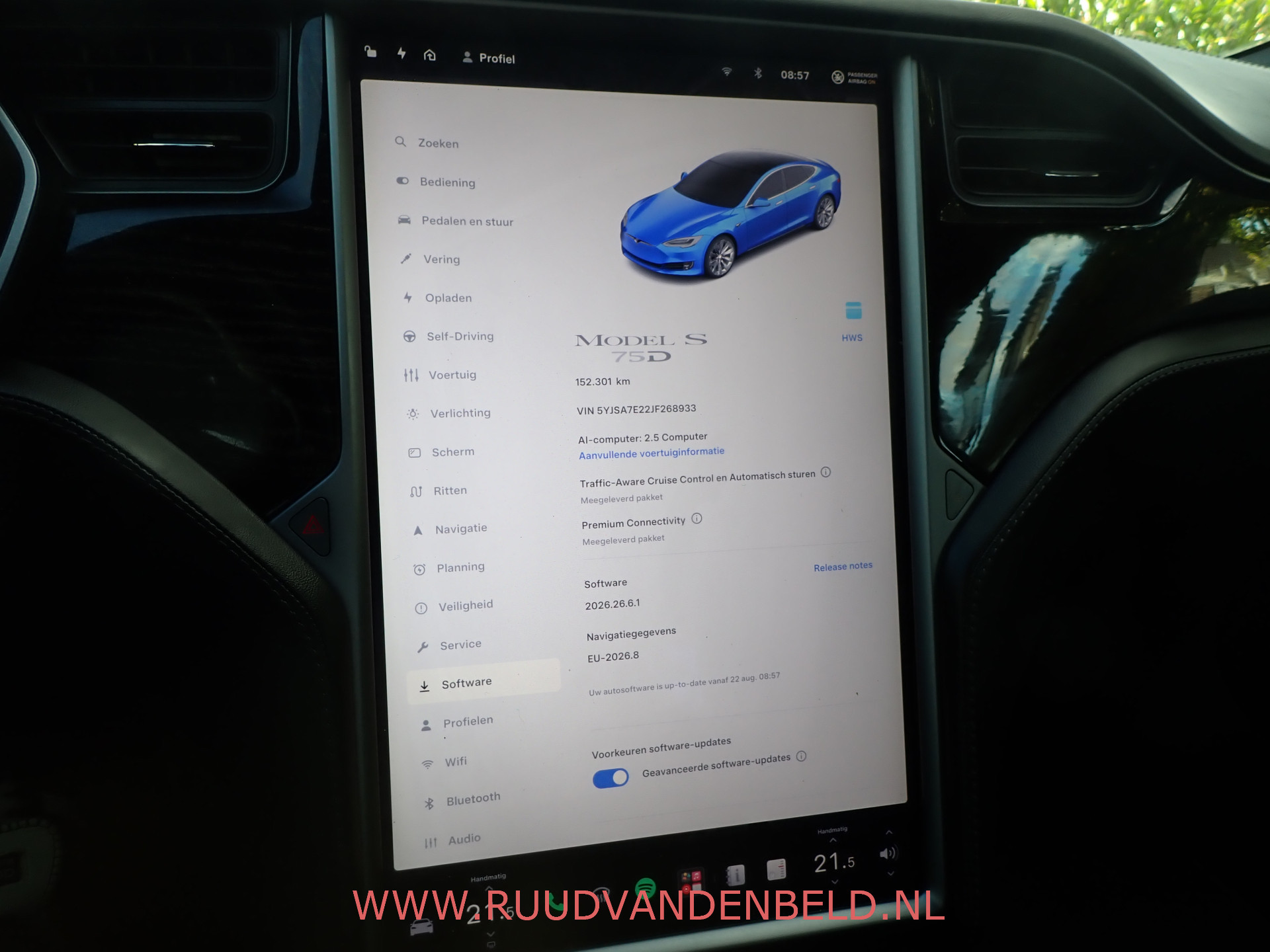Foto van Tesla Model S