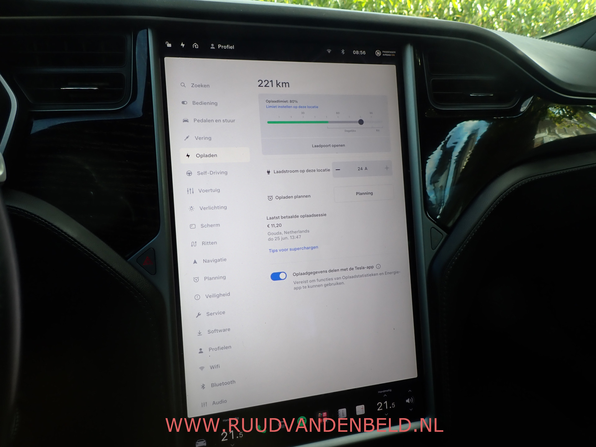 Foto van Tesla Model S