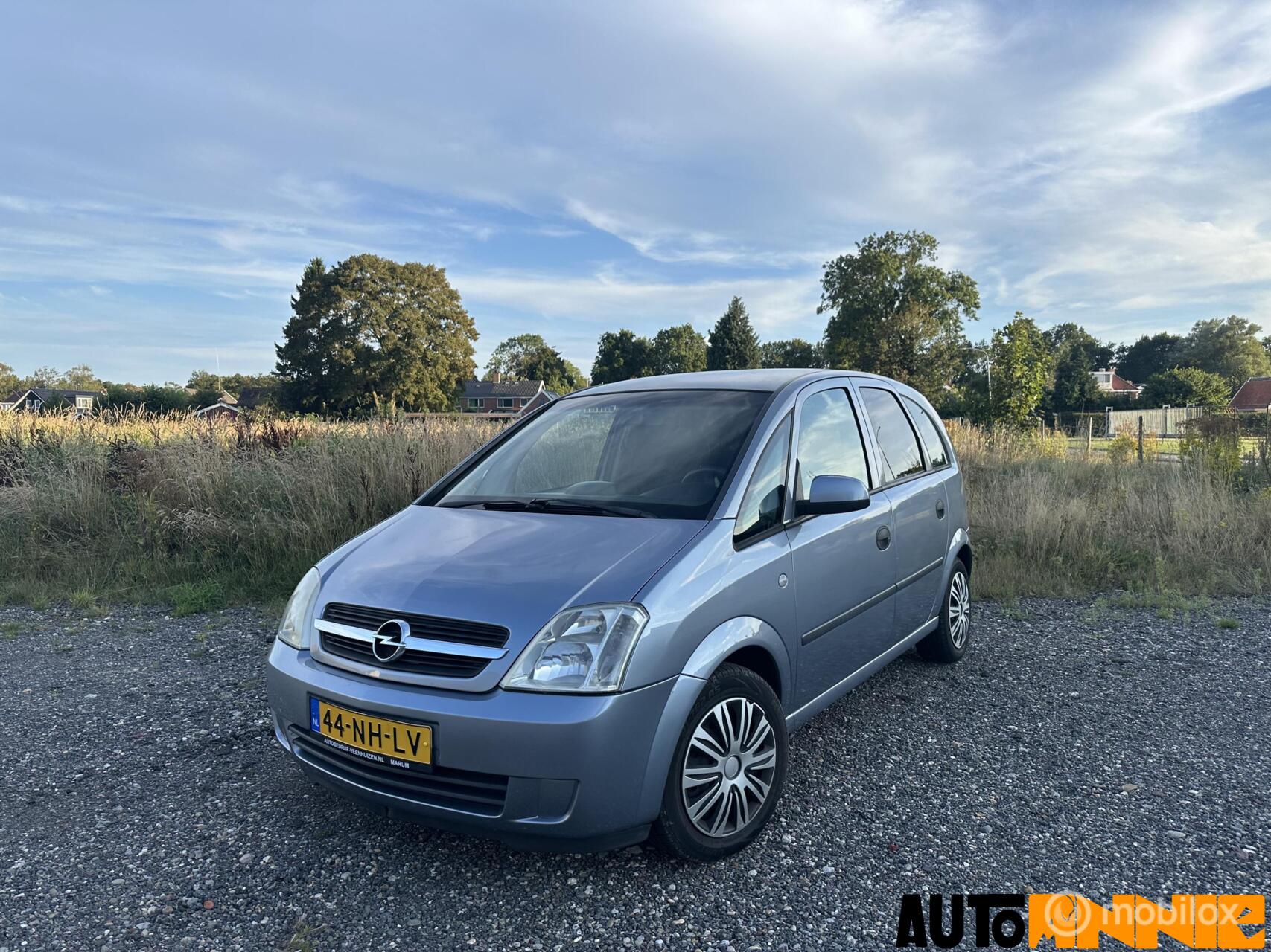 Opel Meriva-a 1.6-16V Cosmo Automaat Cruise Clima 2003 - voorkant