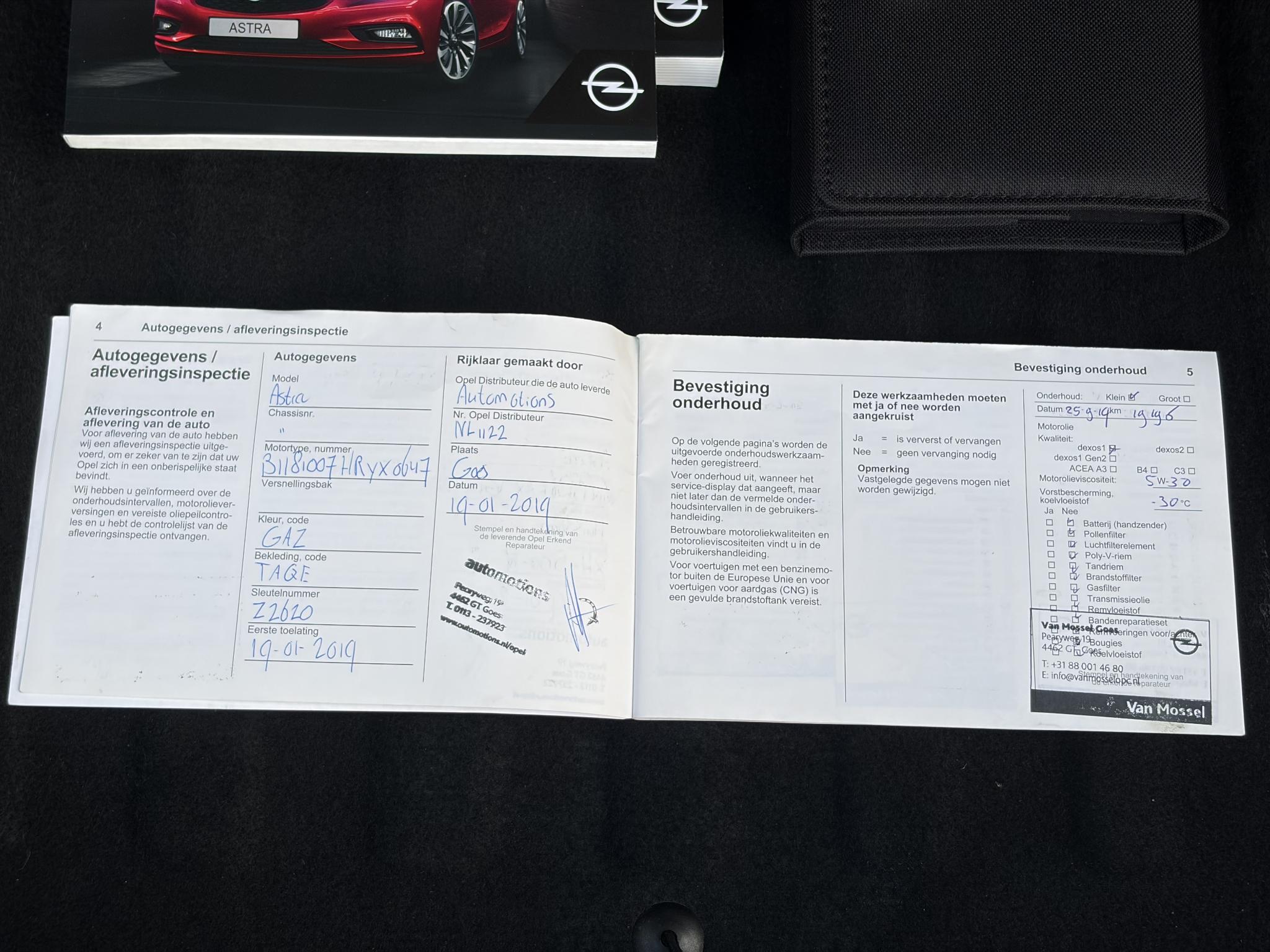 Foto van Opel Astra