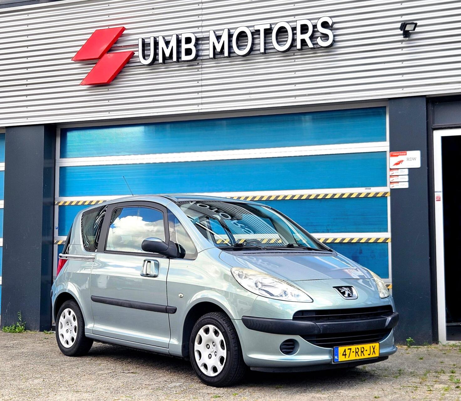 Peugeot 1007 1.4 Sporty Automaat Rijdt Goed 2005 - voorkant