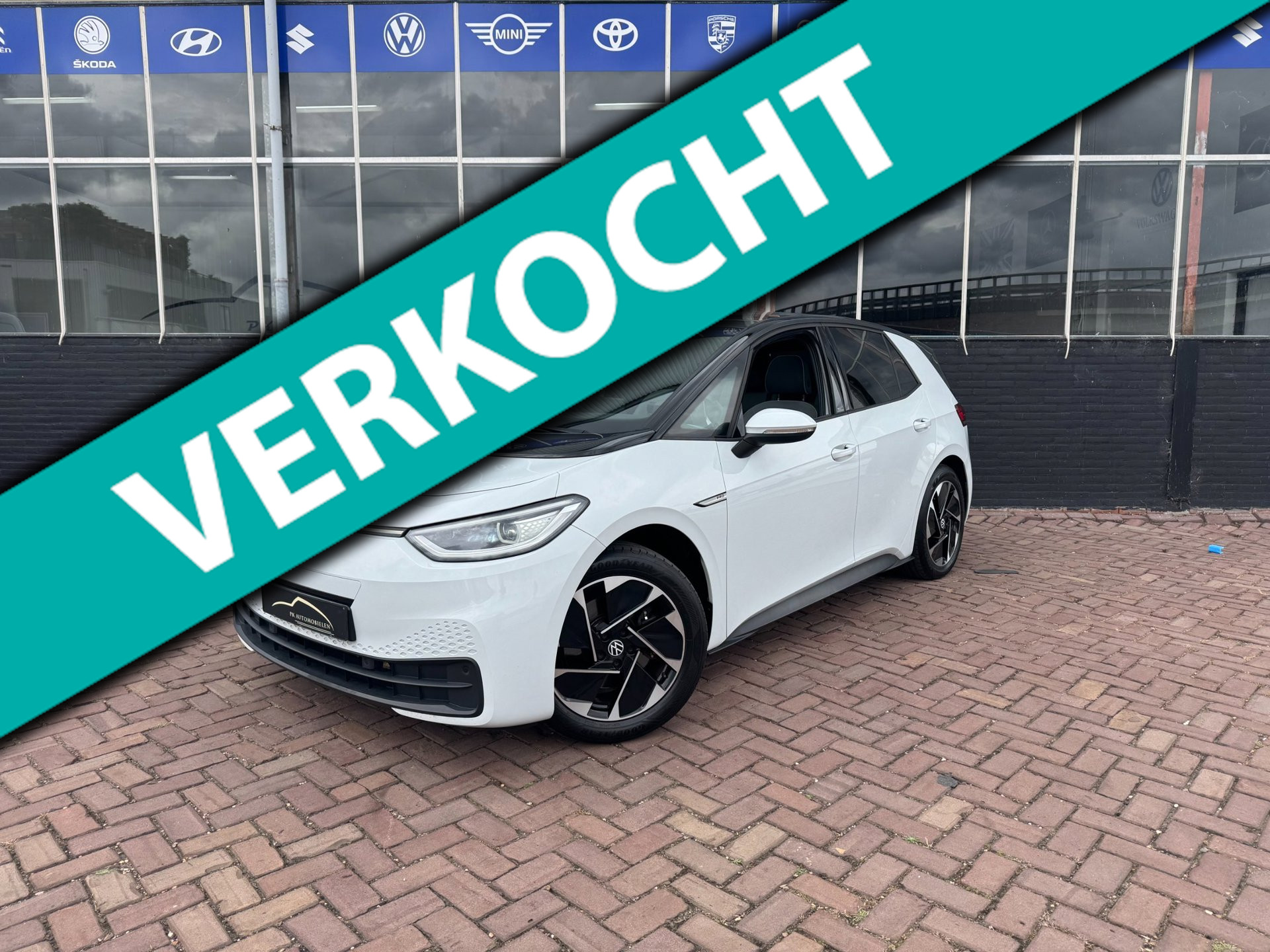 Volkswagen Id.3 Pro 150 KW Business PRO 58 kWh SOH 89% **CAMERA + PANORAMADAK + CARPLAY + TREKHAAK** 2020 - voorkant