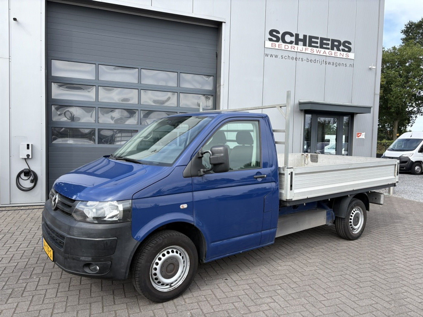 Volkswagen Transporter 2.0 TDI L2 Pick-up | airco | cruise 2014 - voorkant