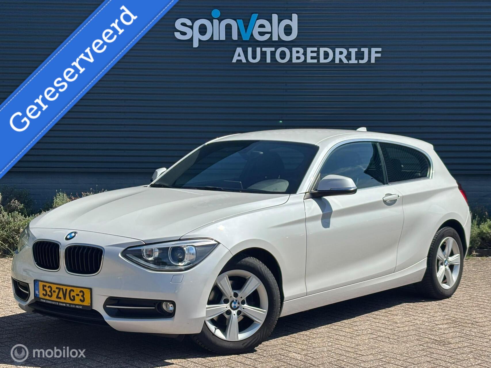 BMW 1er Reihe 114i EDE Executive - Led - Nap - Navi - 2013 - voorkant