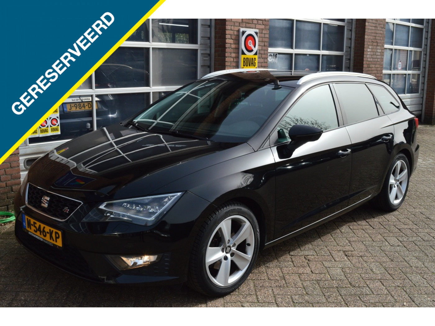 Seat Leon ST 1.4 TSI ACT FR Dyn. Navigatie, Led, Cruise, Pdc 2015 - voorkant