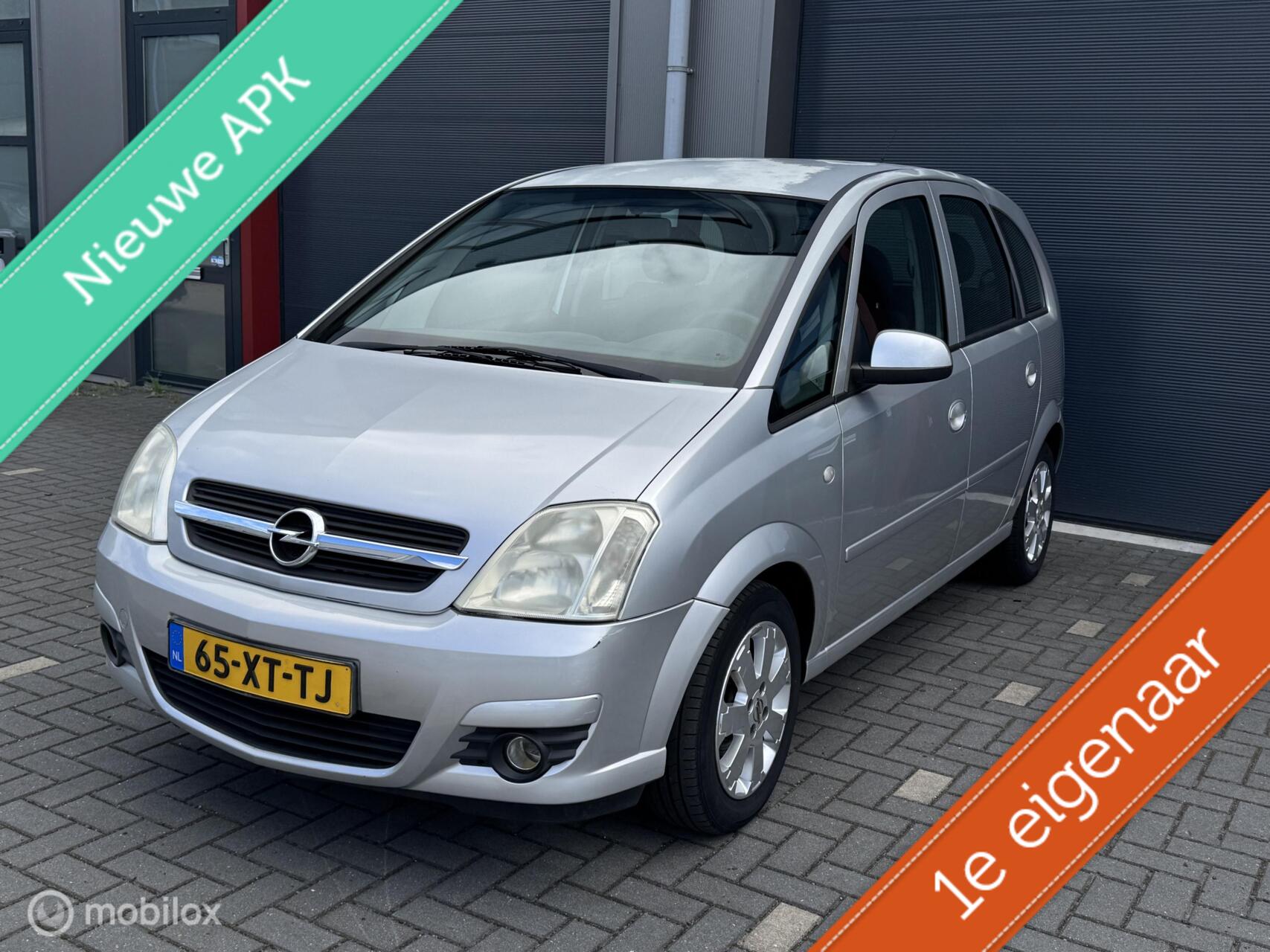 Opel Meriva-a 1.4-16V Temptation, APK, Airco, 1ste eigenaar. 2007 - voorkant