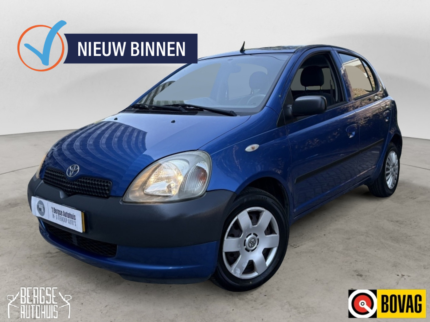 Toyota Yaris 1.0-16V VVT-i YORIN 5Deurs 2002 - voorkant