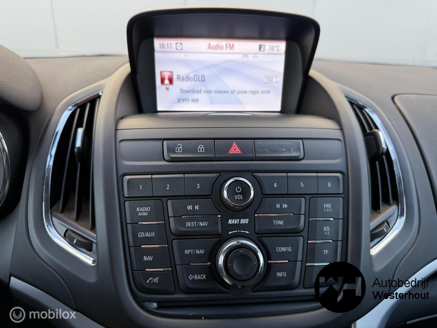 Foto van Opel Zafira Tourer