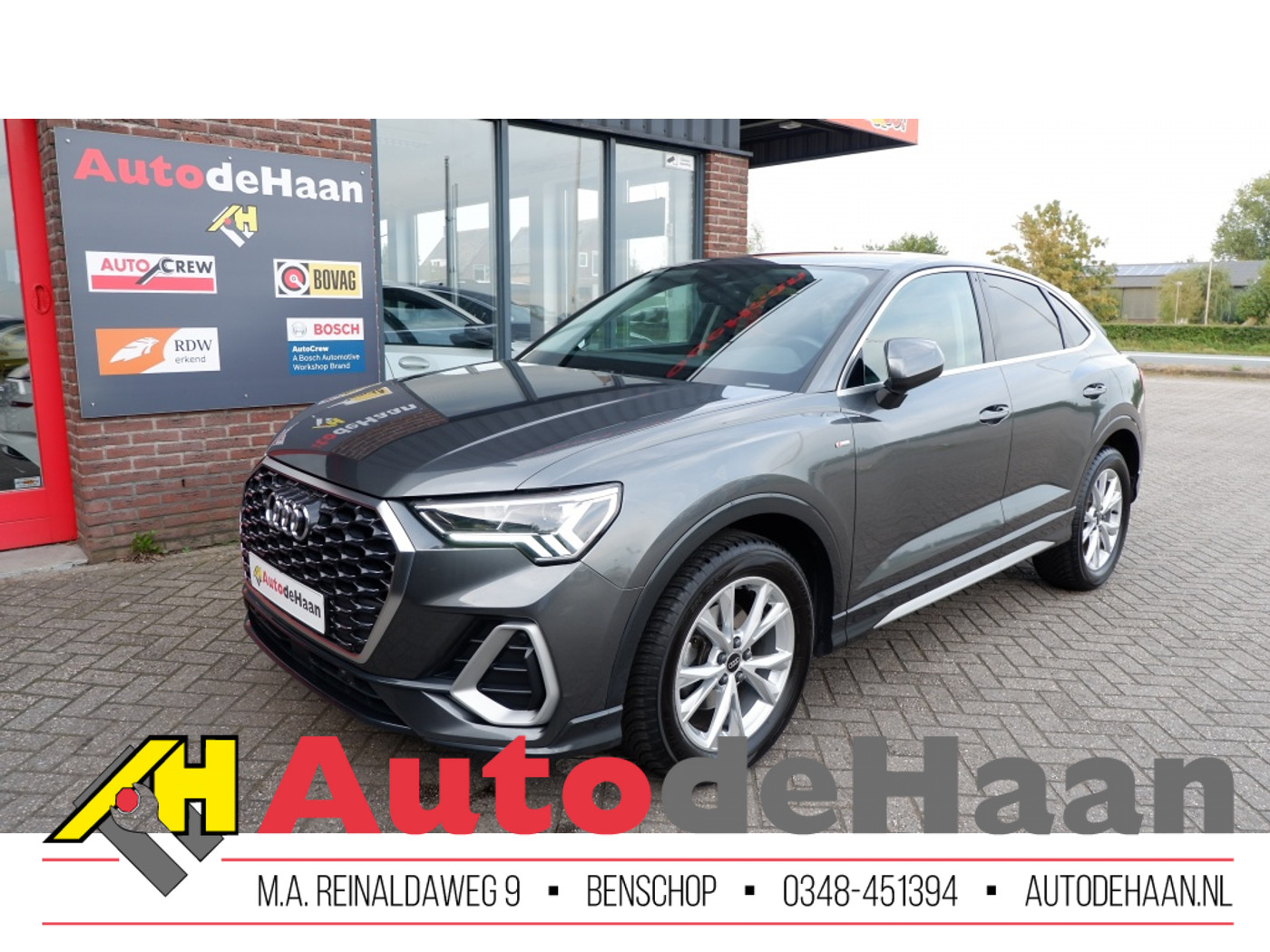 Audi Q3 Sportback 35 TFSI S-Line Virtual/Navi/Clima/Camera 2022 - voorkant