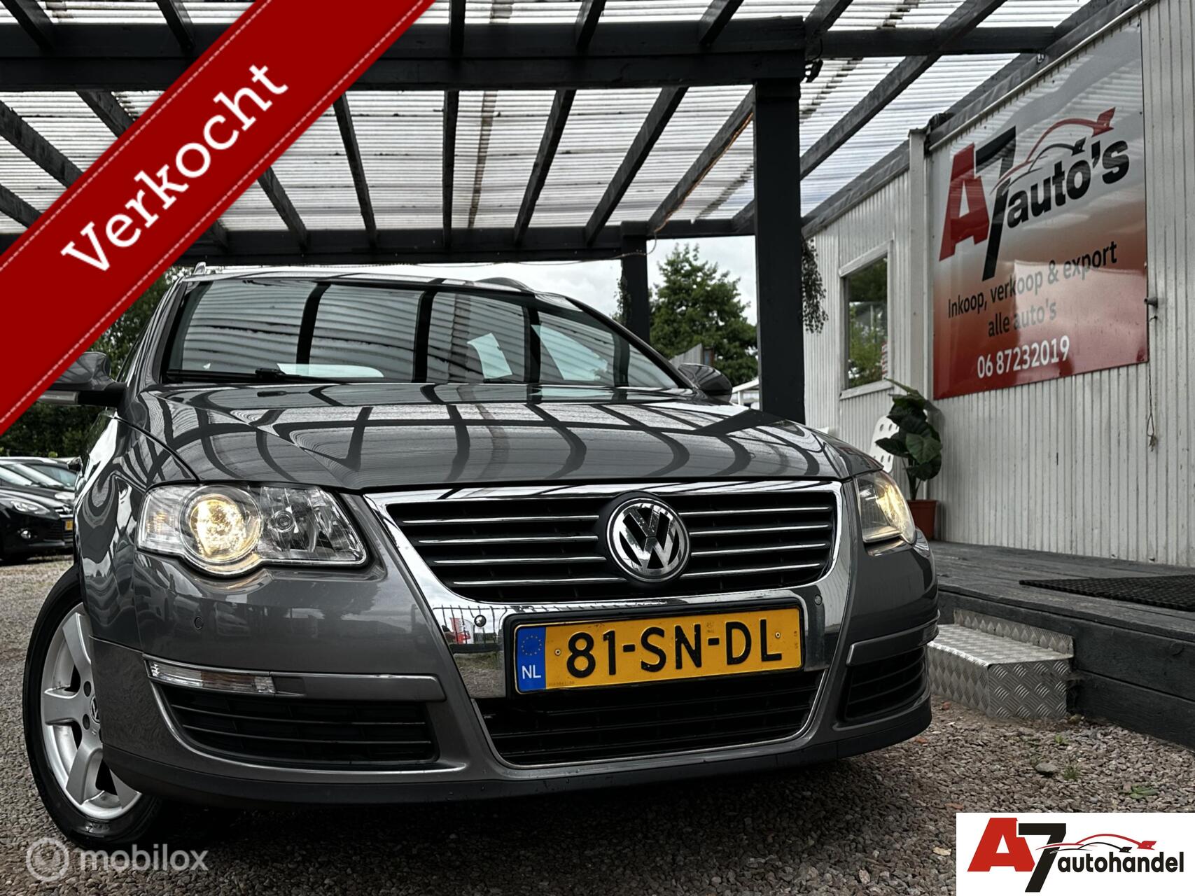 Volkswagen Passat 2.0 FSI Highline Automaat 2006 - voorkant