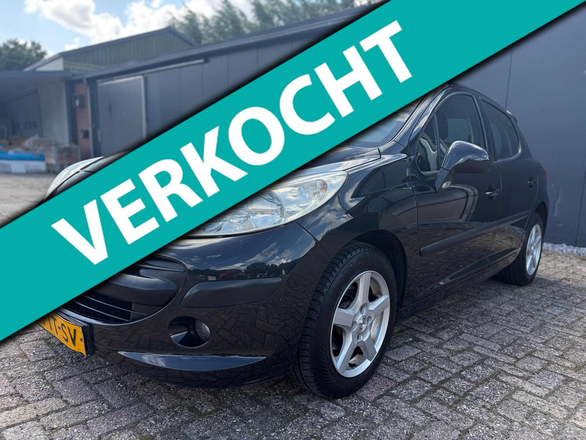 Peugeot 207 1.4-16V Color-line/ Airco/Elek.ramen/NEW APK! 2007 - voorkant
