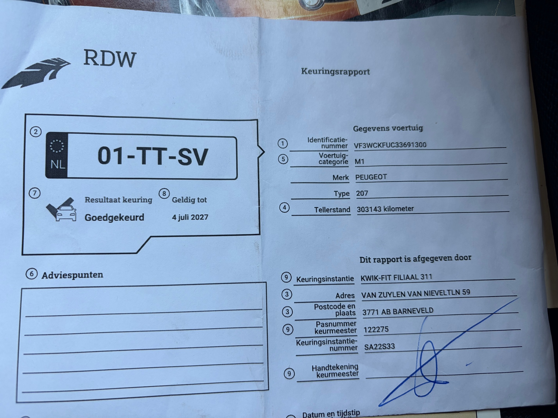 Foto van Peugeot 207