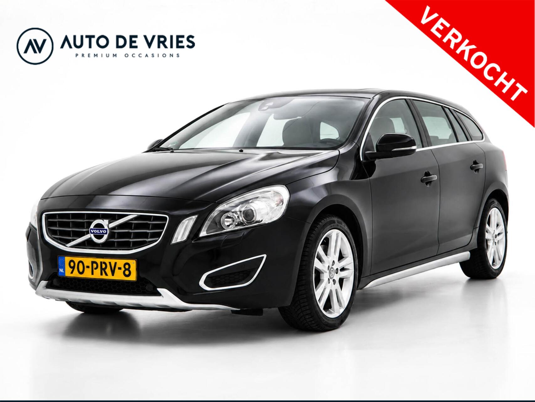 Volvo V60 2.0T 203pk Automaat Summum | Leder | Schuifdak | Trekhaak 2011 - voorkant