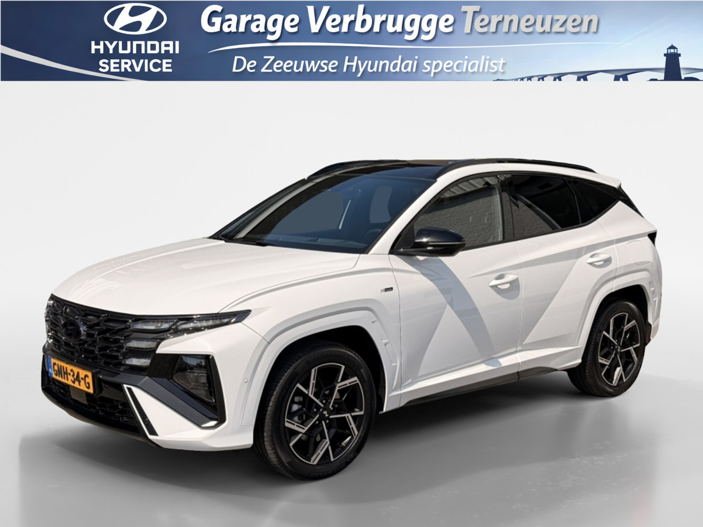 Hyundai Tucson 1.6 T-GDI N Line Sky | Full options | Pano | 360 camera | Leer/A 2024 - voorkant