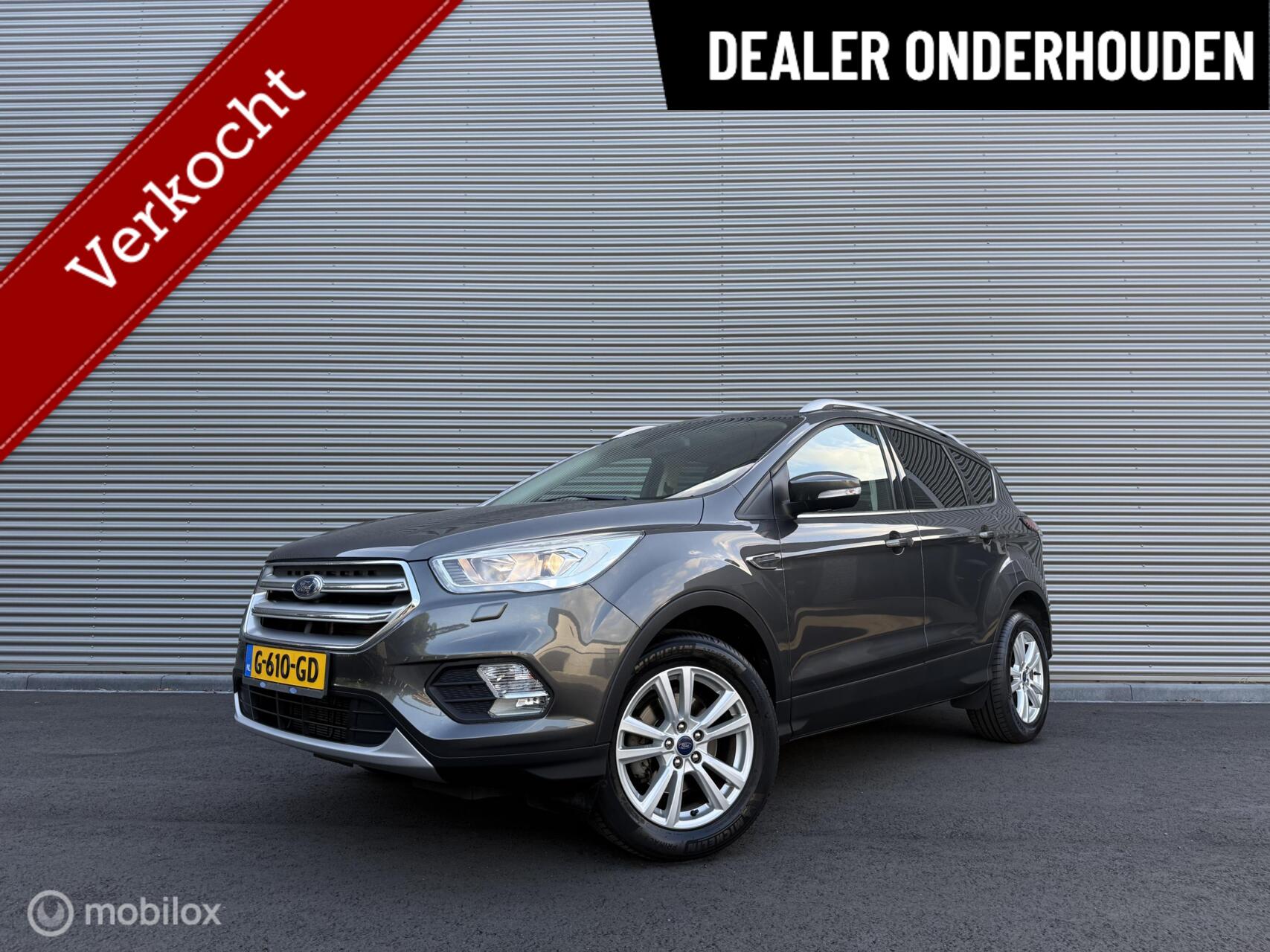 Ford Kuga 1.5 EcoBoost Titanium | Trekhaak | Winterpack | Clima | Carplay | Cruise 2017 - voorkant