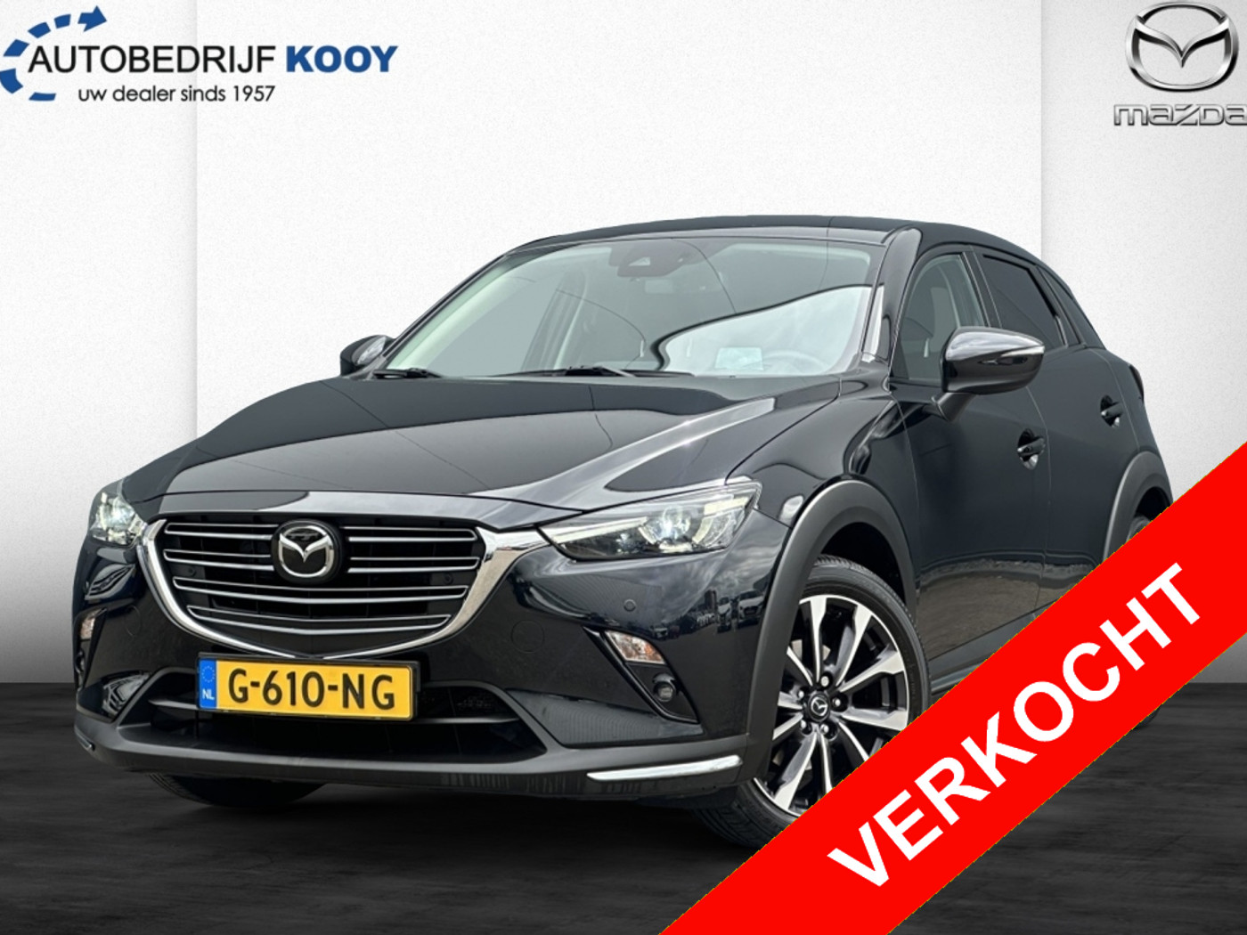 Mazda Mazda Cx-3 2.0 SkyActivG 120PK GT-M Automaat / Dealeronderhouden 2019 - voorkant