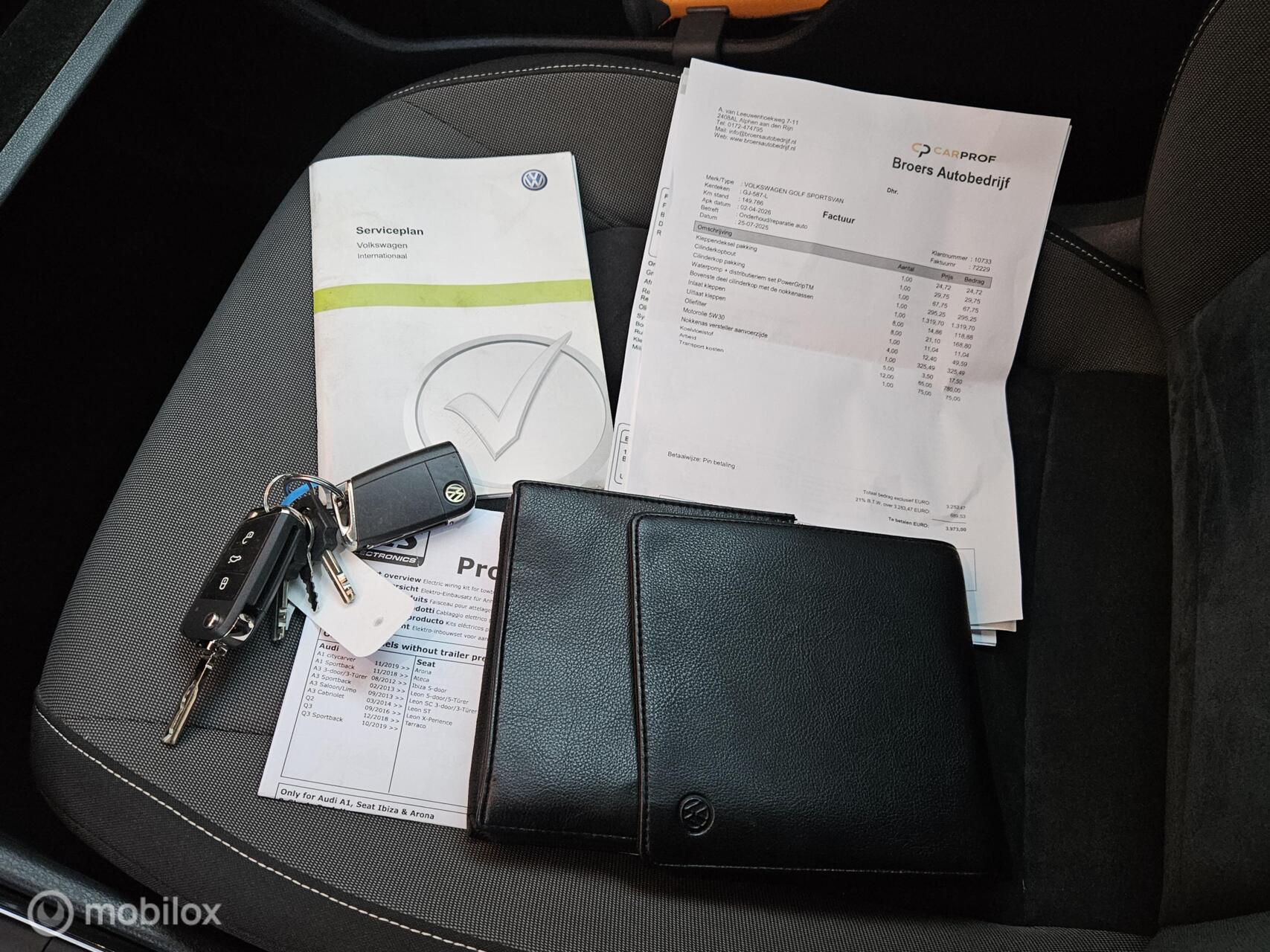 Foto van Volkswagen Golf Sportsvan