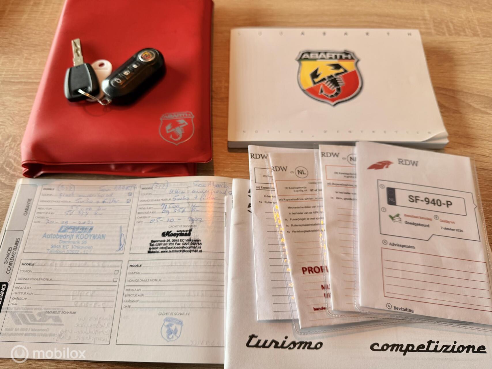 Foto van Fiat Abarth 500