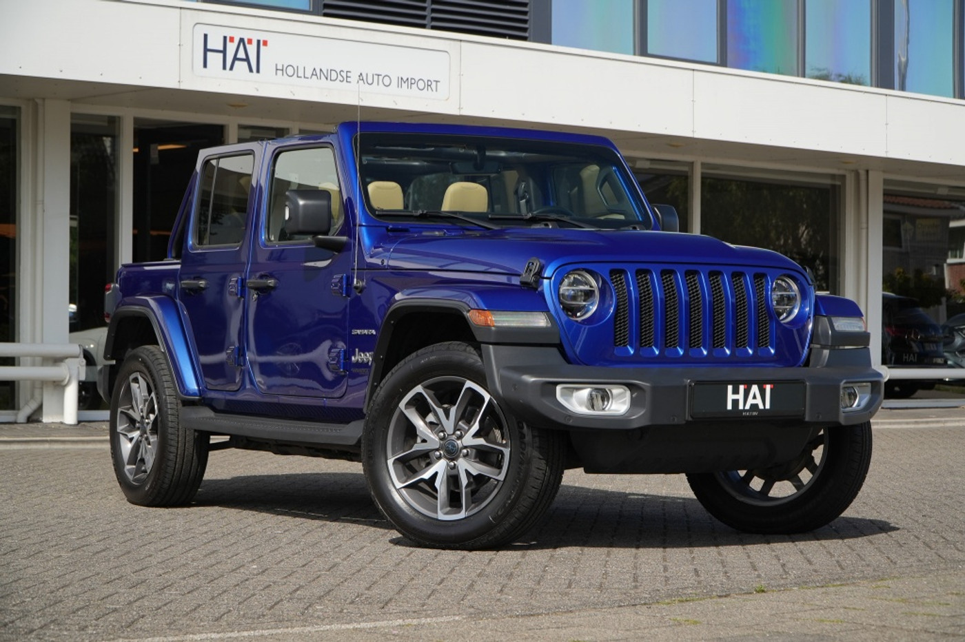 Jeep Wrangler Unlimited 2.0T Sahara I Hardtop I Automaat I 2019 - voorkant