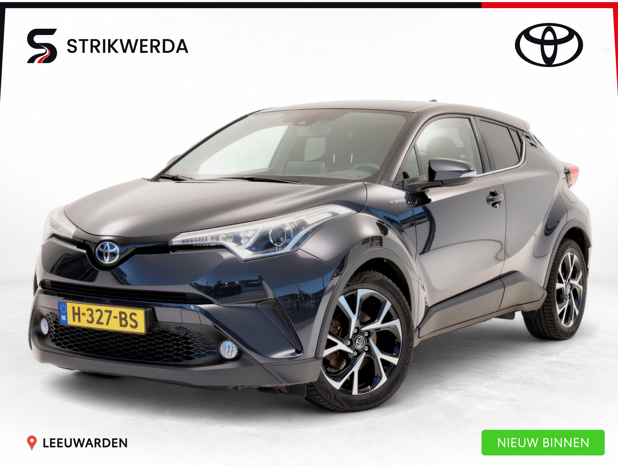 Toyota Toyota C-hr 1.8 Hybrid Dynamic 2019 - voorkant