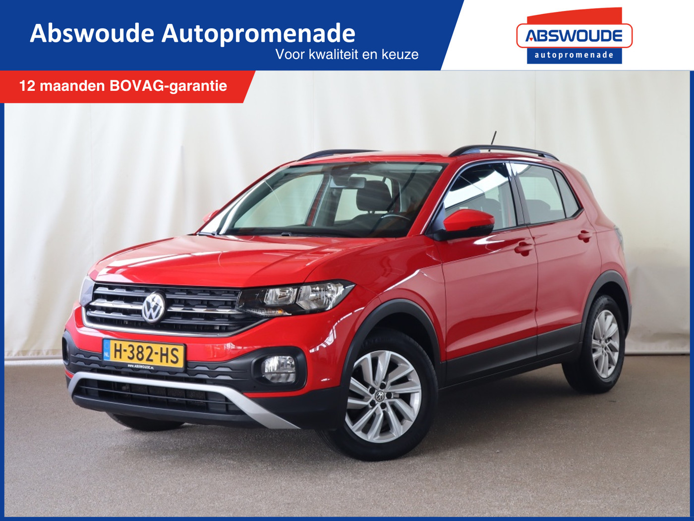 Volkswagen T-cross 1.0 TSI Life 2020 - voorkant