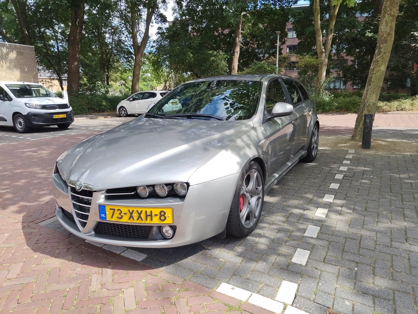 Alfa Romeo 159 Sportwagon 1.7 T Distinctive 2012 - voorkant