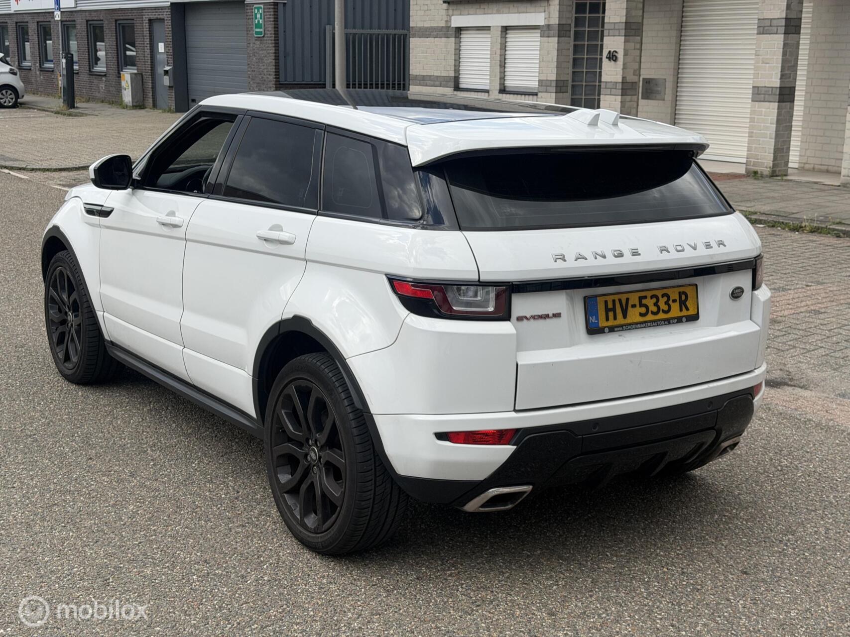Foto van Land Rover Range Rover Evoque