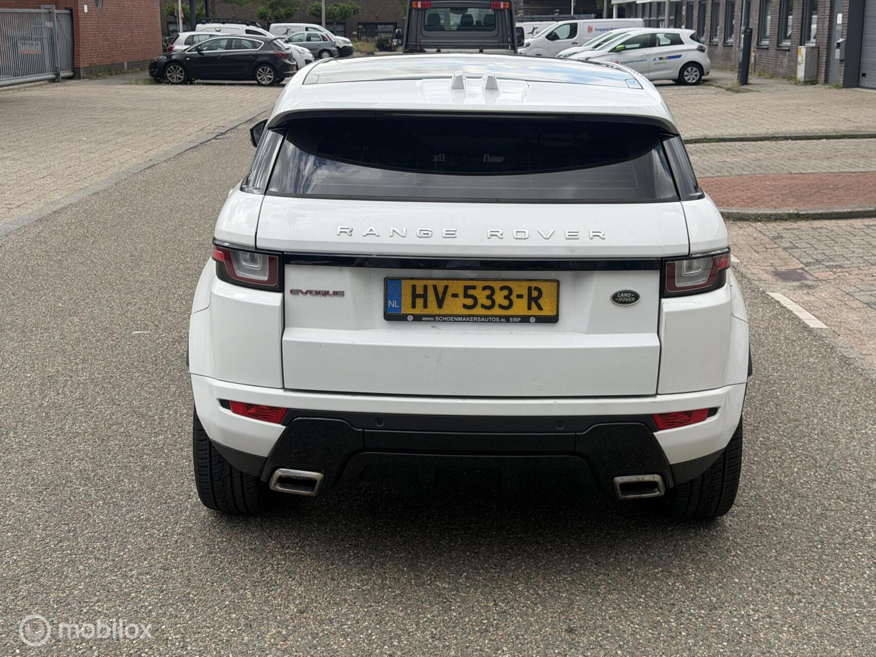 Foto van Land Rover Range Rover Evoque