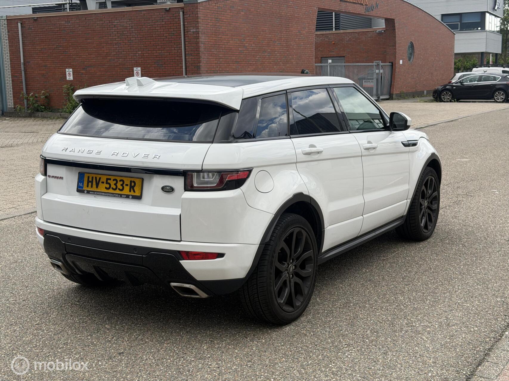 Foto van Land Rover Range Rover Evoque