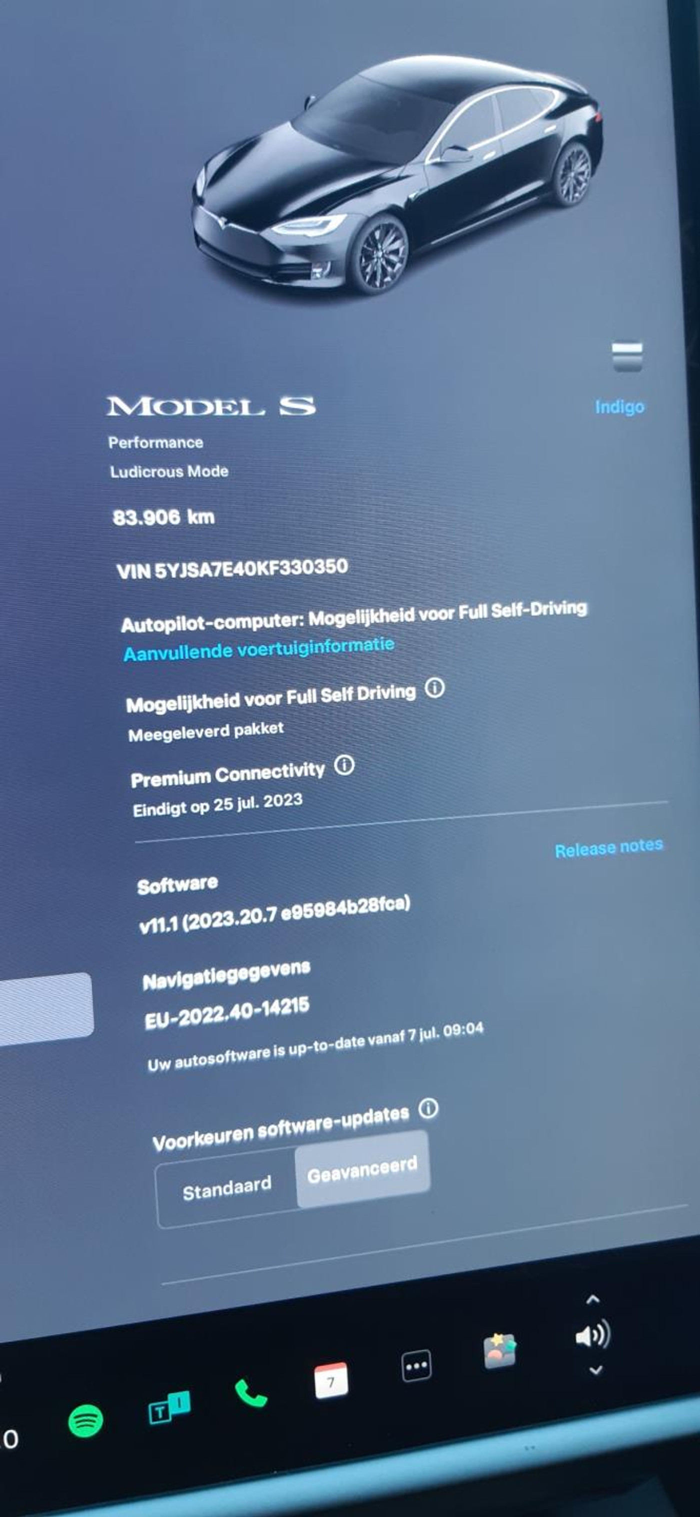Foto van Tesla Model S
