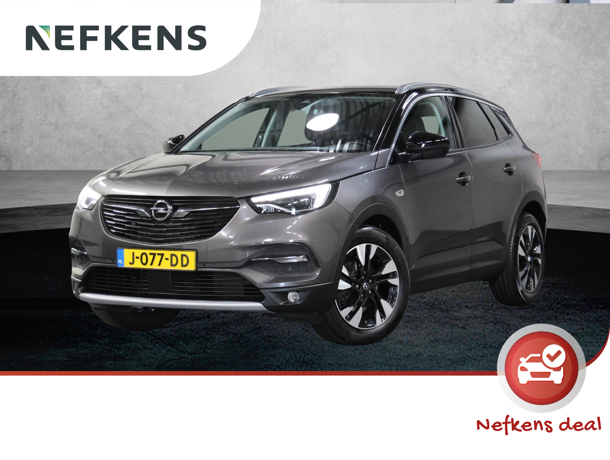 Opel Grandland X 1.6 Turbo 180PK Business Executive 2020 - voorkant