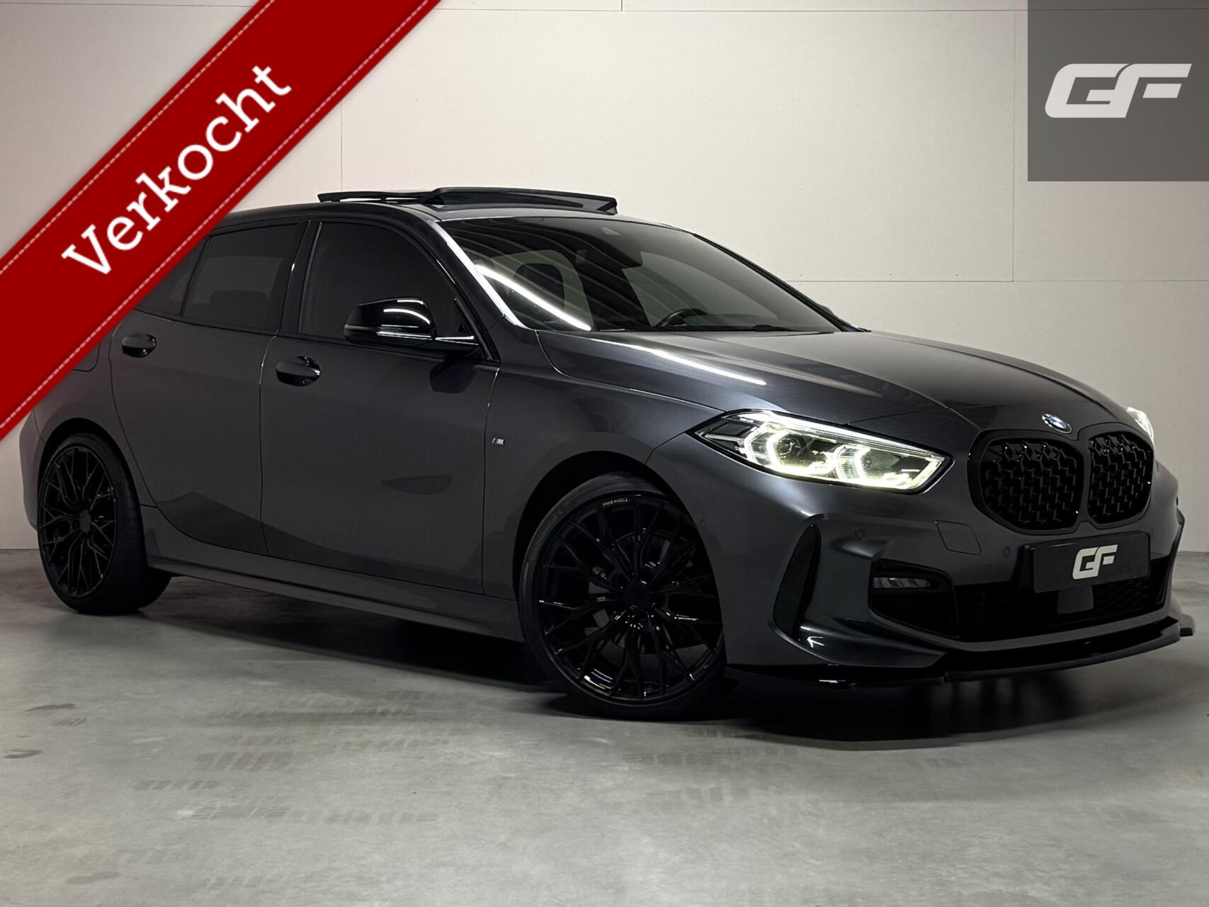 BMW 118i 118i M-Sport Pano H/K Leer Sfeer Carplay NAP 2020 - voorkant