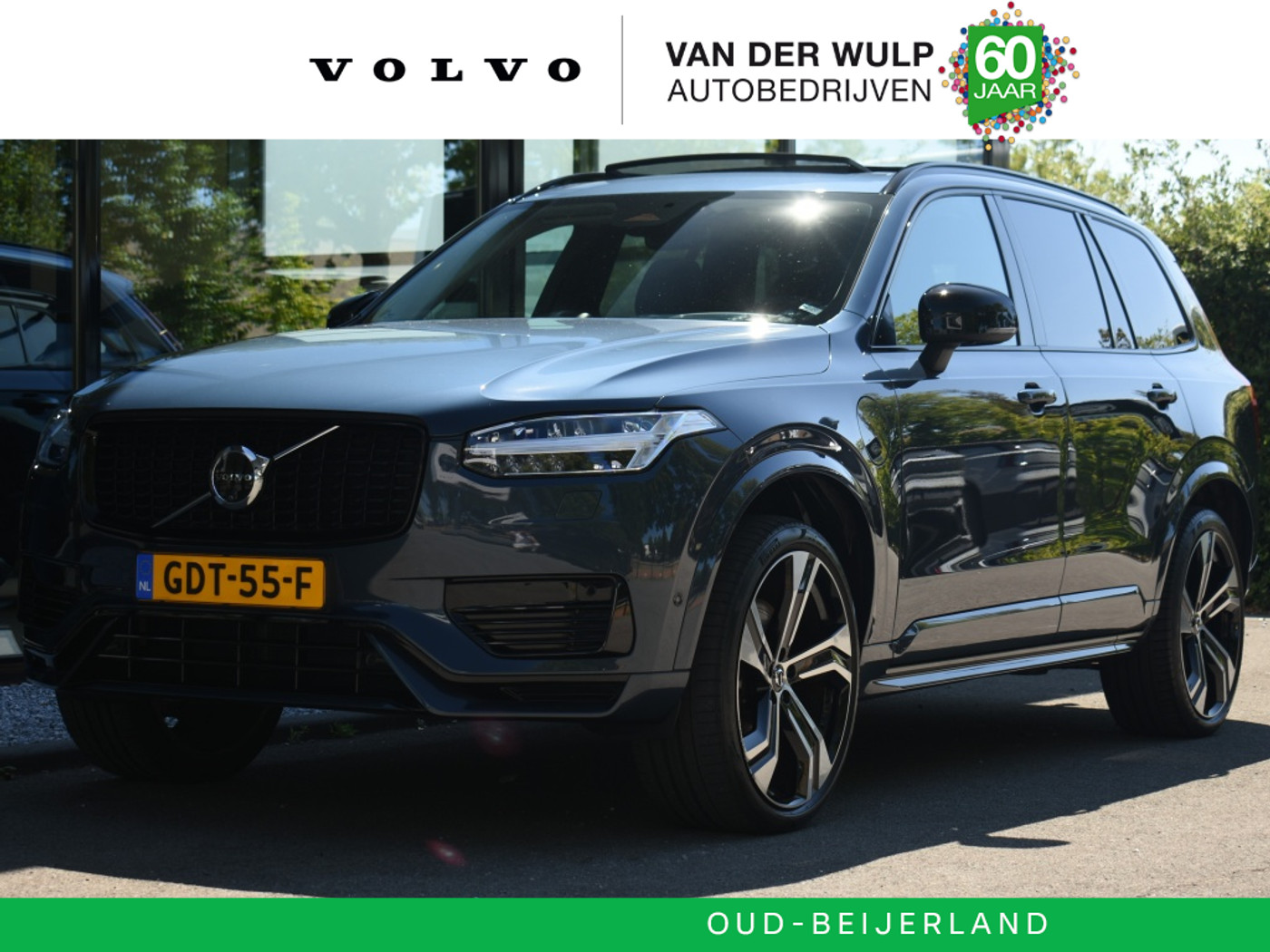 Volvo Xc90 T8 455pk AWD Ultra Dark | Luchtvering | Massage | Trekhaak | 22'' 2024 - voorkant