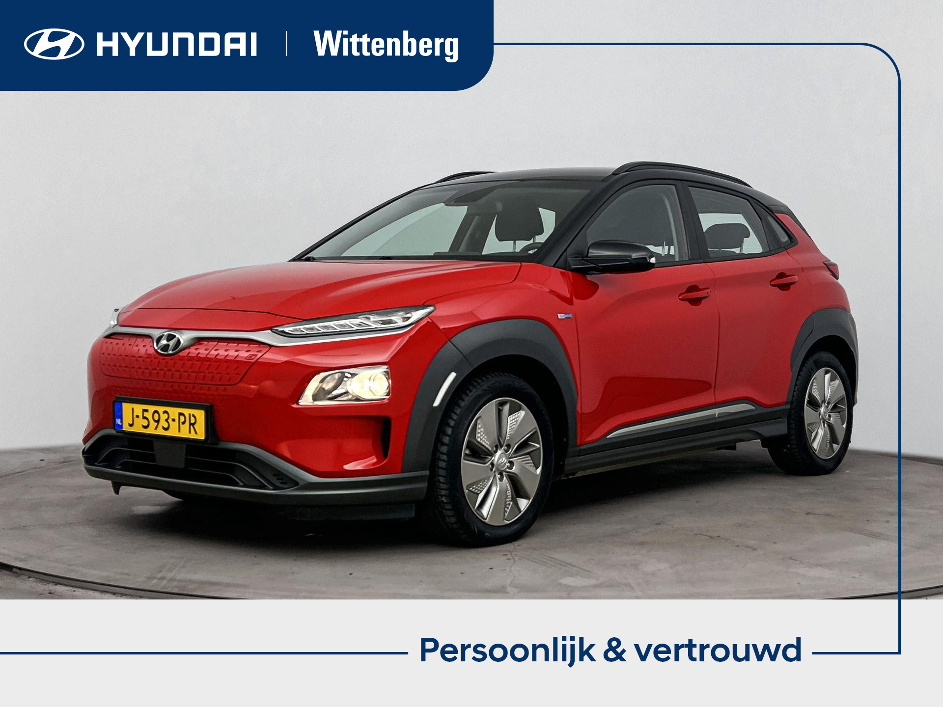 Hyundai Kona EV Comfort 64 kWh 2020 - voorkant