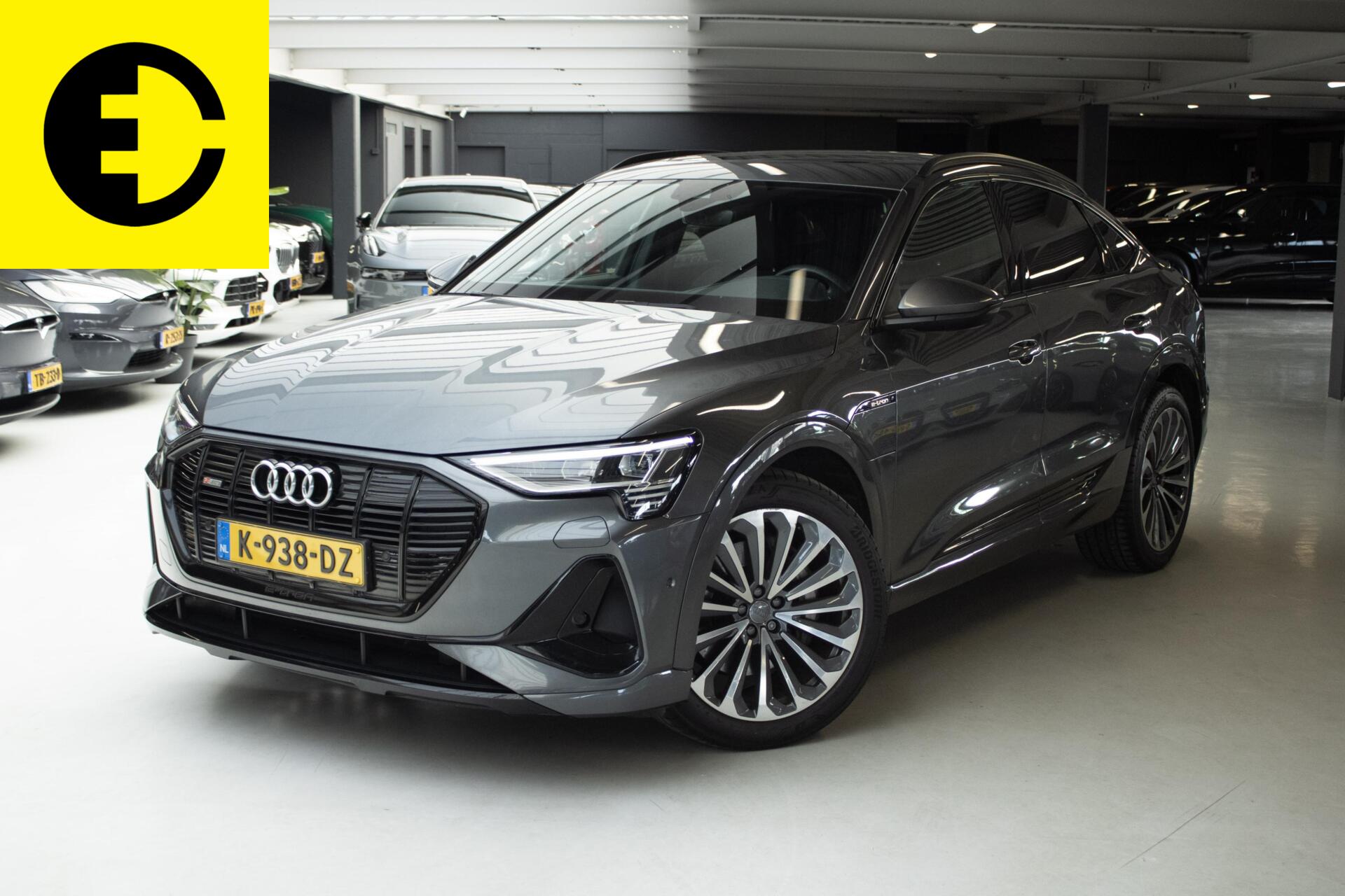 Audi E-tron Sportback 55 55 quattro edition 95 kWh | 94,4% SoH | Stoelverwarming | Schuif/kanteldak | Cruise control 2020 - voorkant