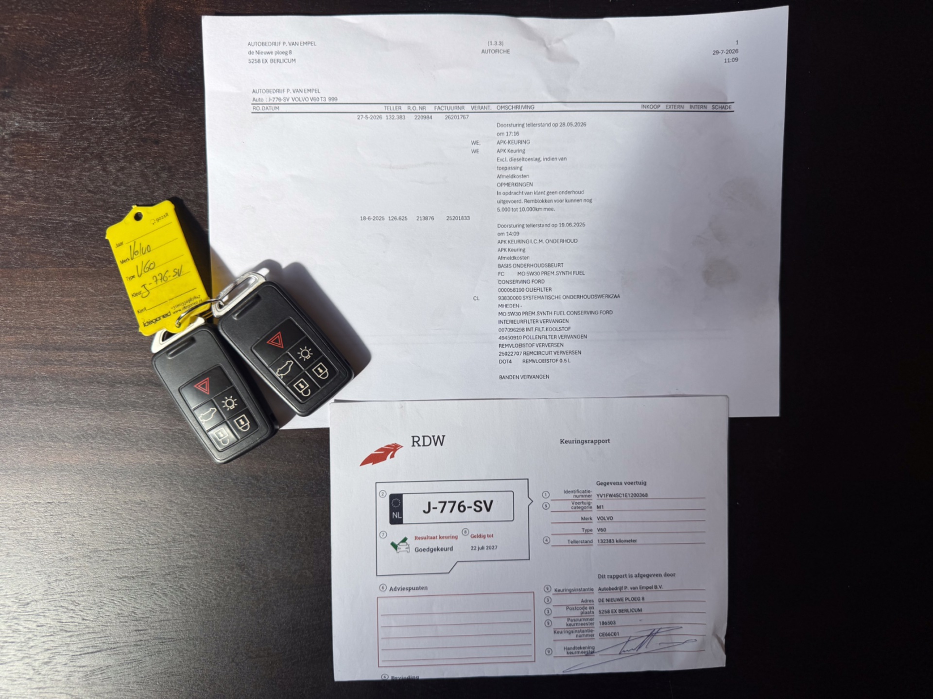 Foto van Volvo V60