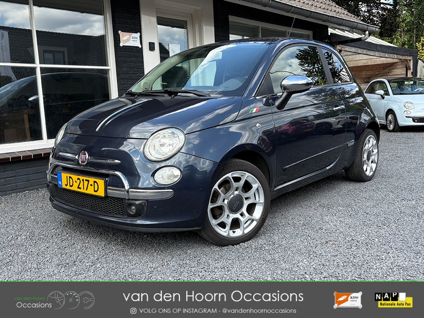 Fiat 500 1.4-16V Pop 2008 - voorkant