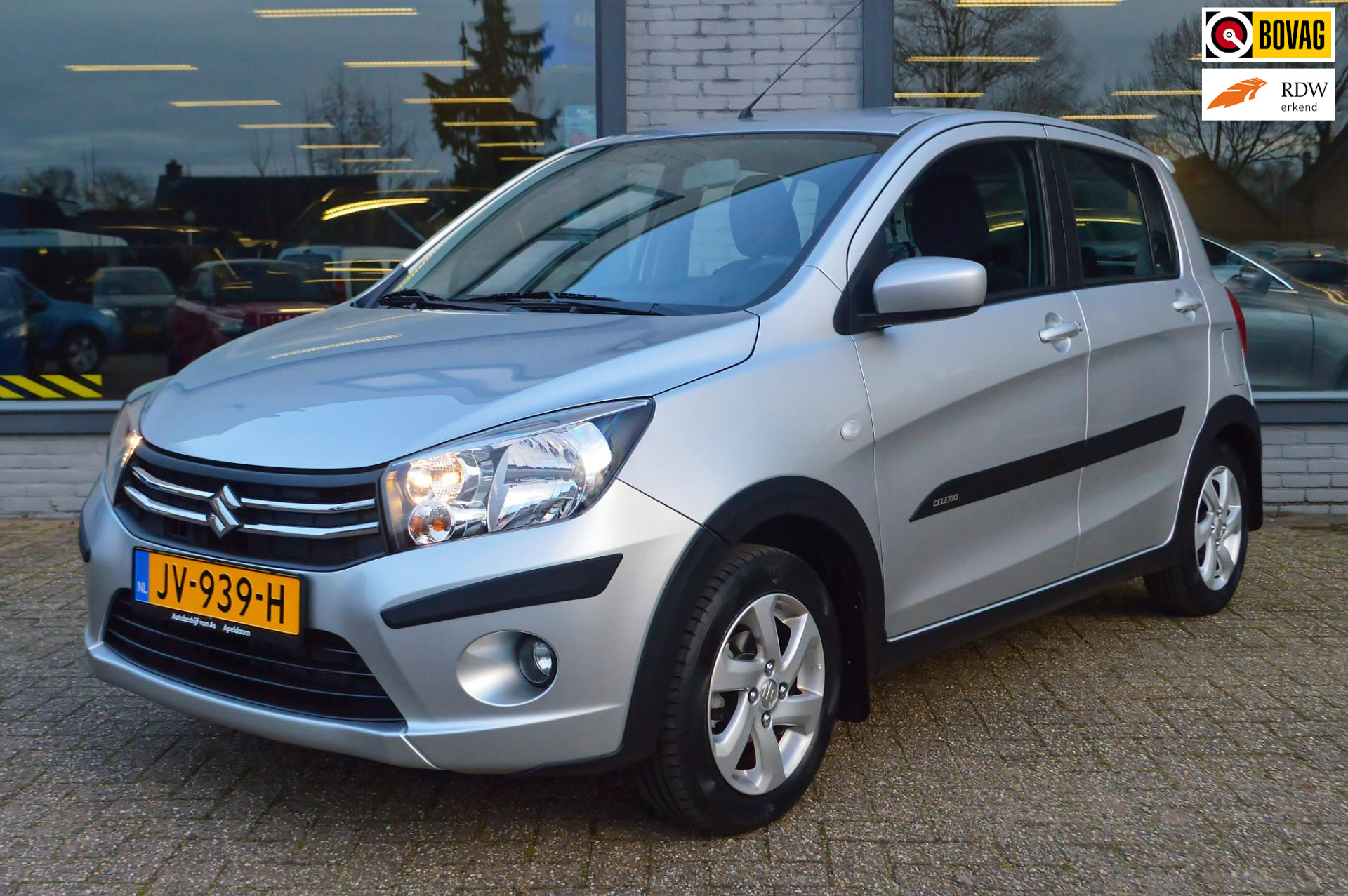 Suzuki Celerio 1.0 Exclusive AIRCO|CRUISE|PARKEERSENSOREN|TREKHAAK 2016 - voorkant