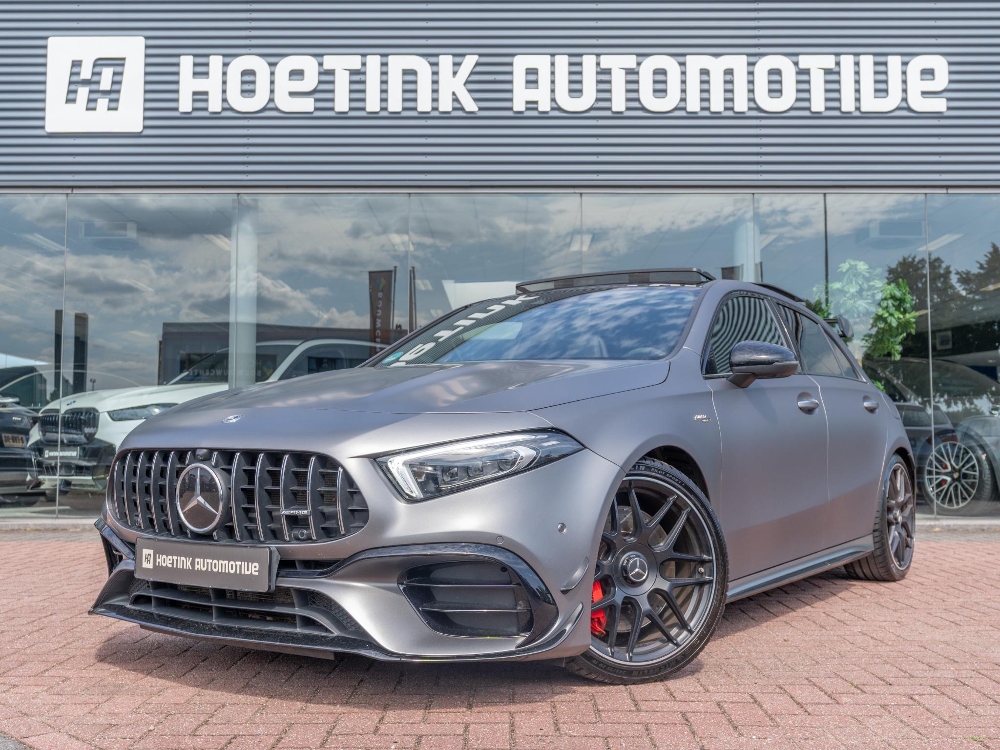 Mercedes-Benz A-klasse AMG 45 S 4MATIC+ Premium Plus 2021 - voorkant