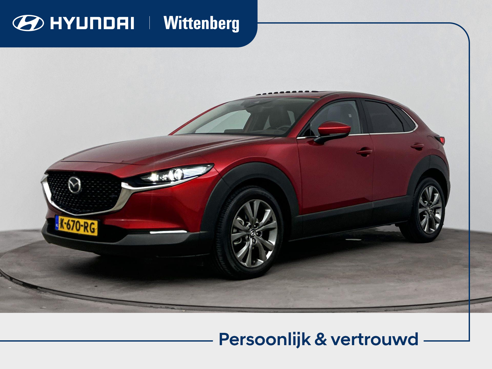 Mazda Mazda Cx-30 2.0 e-SKYACTIV-X M HYBRID LUXURY 2021 - voorkant